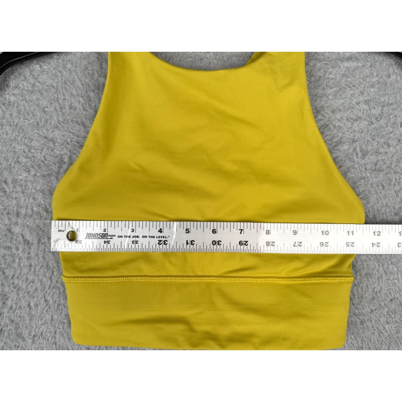Lululemon Lululemon Bra Women 2 Yellow Energy High-Neck Longline Medium Support B D Size ONE SIZE - 6 Thumbnail