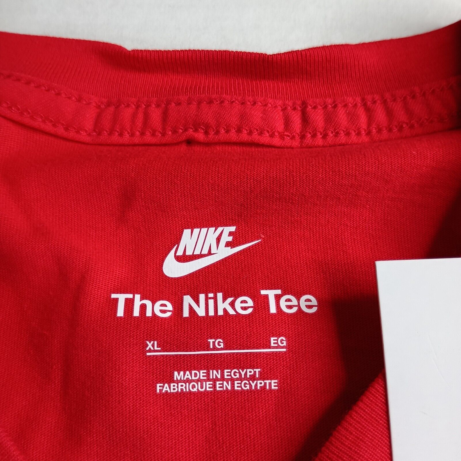 Nike Nike Men's S/S Sportswear Club Graphic T-Shirt Red Size XL Size US XL / EU 56 / 4 - 3 Thumbnail
