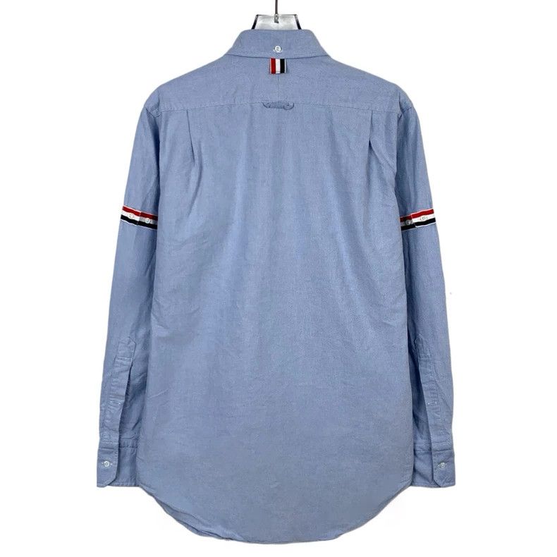 Thom Browne Thom Browne Light blue classic four-bar lapel single-breast Size US S / EU 44-46 / 1 - 2 Thumbnail