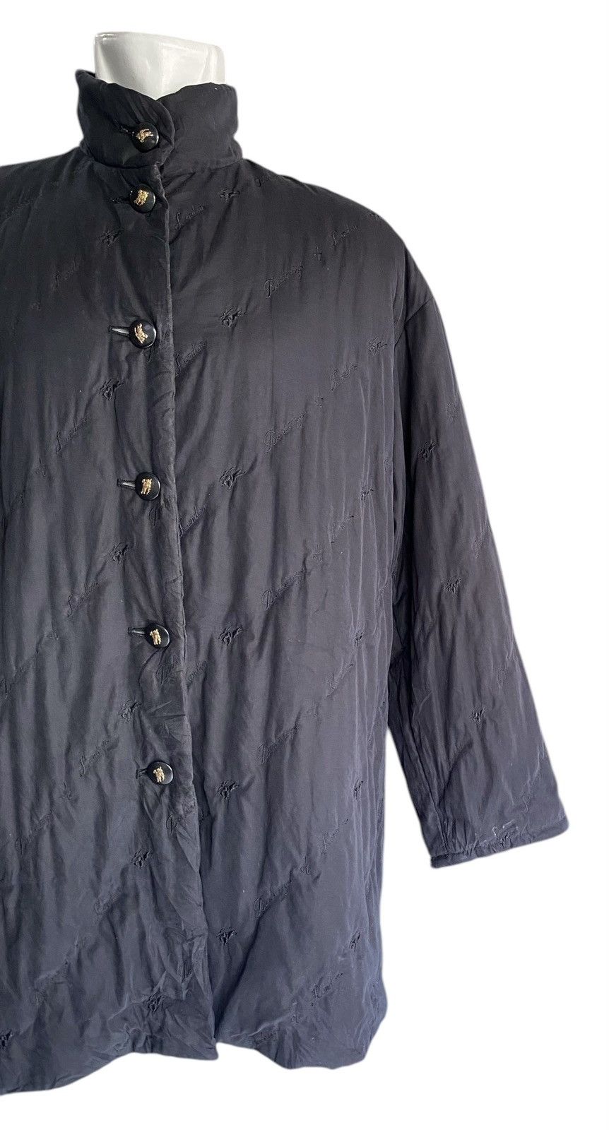 Burberry Prorsum Rare BURBERRYS Prosum Quilted Monogram Jacket Size US XL / EU 56 / 4 - 2 Thumbnail