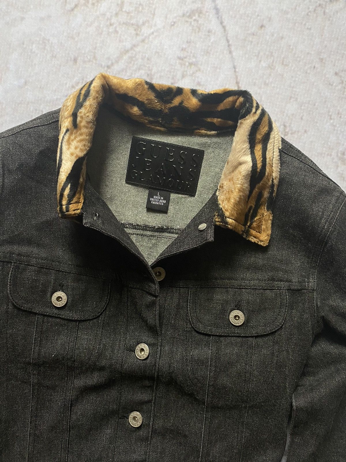 Guess × Hysteric Glamour × Vintage Vintage Guess Jeans Glamour USA Design luxury Denim Jacket Size L / US 10 / IT 46 - 5 Thumbnail