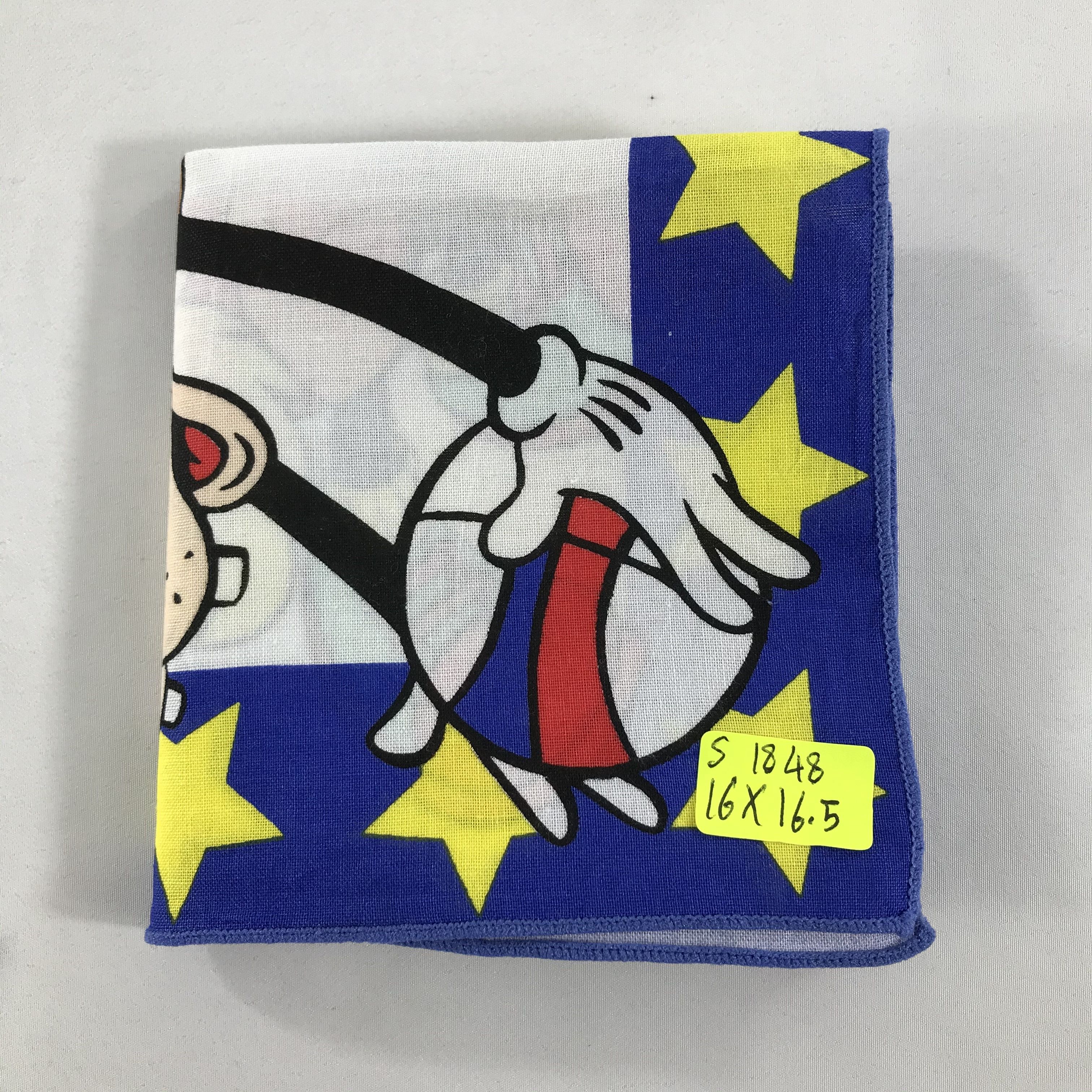 Disney × Vintage Disney Bandana / Handkerchief / Neckerchief - S1848 Size ONE SIZE - 4 Thumbnail