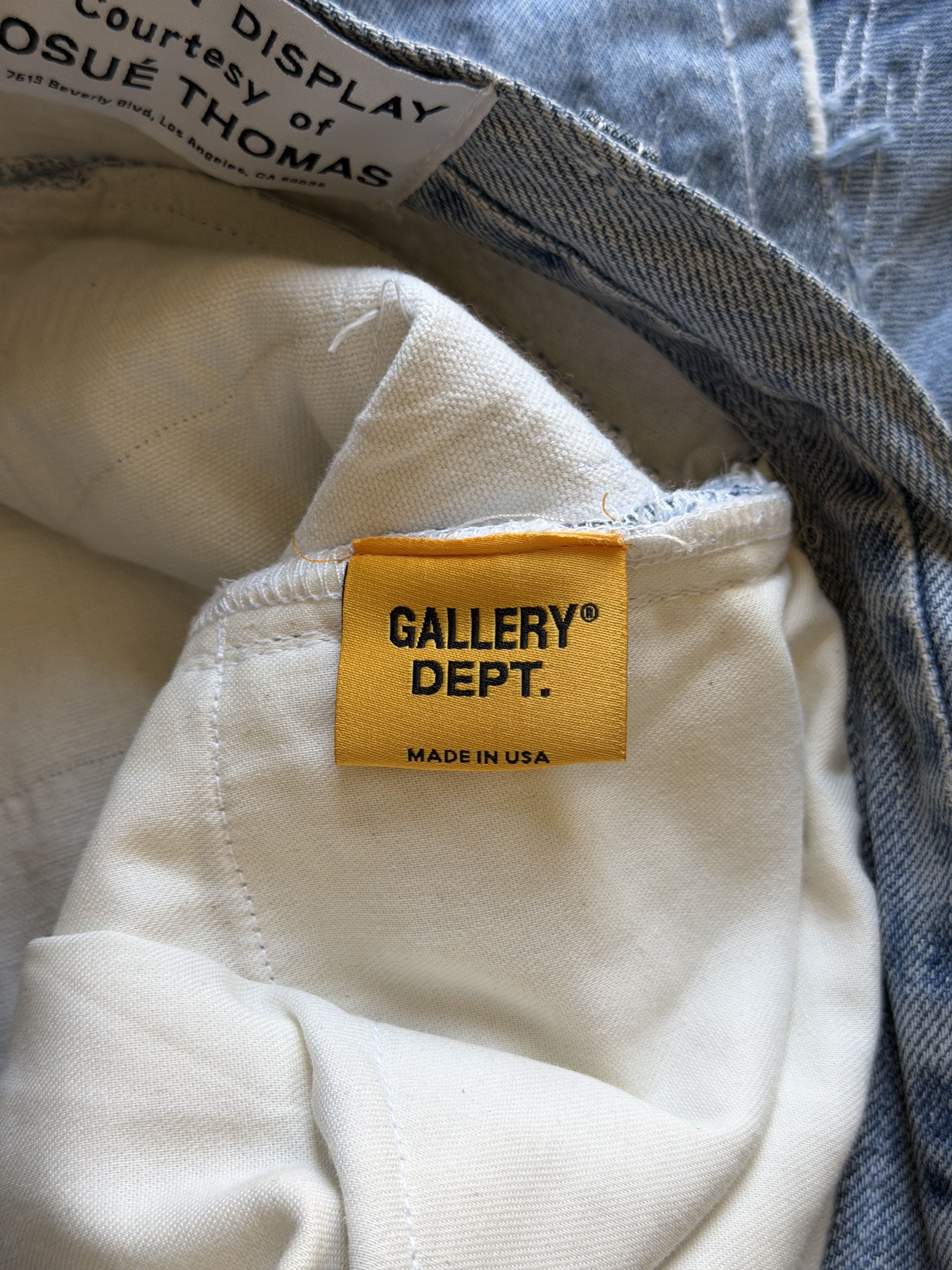 Gallery Dept. Gallery Dept. Logan Recycled Denim Jeans in Blue Size US 34 / EU 50 - 13 Thumbnail