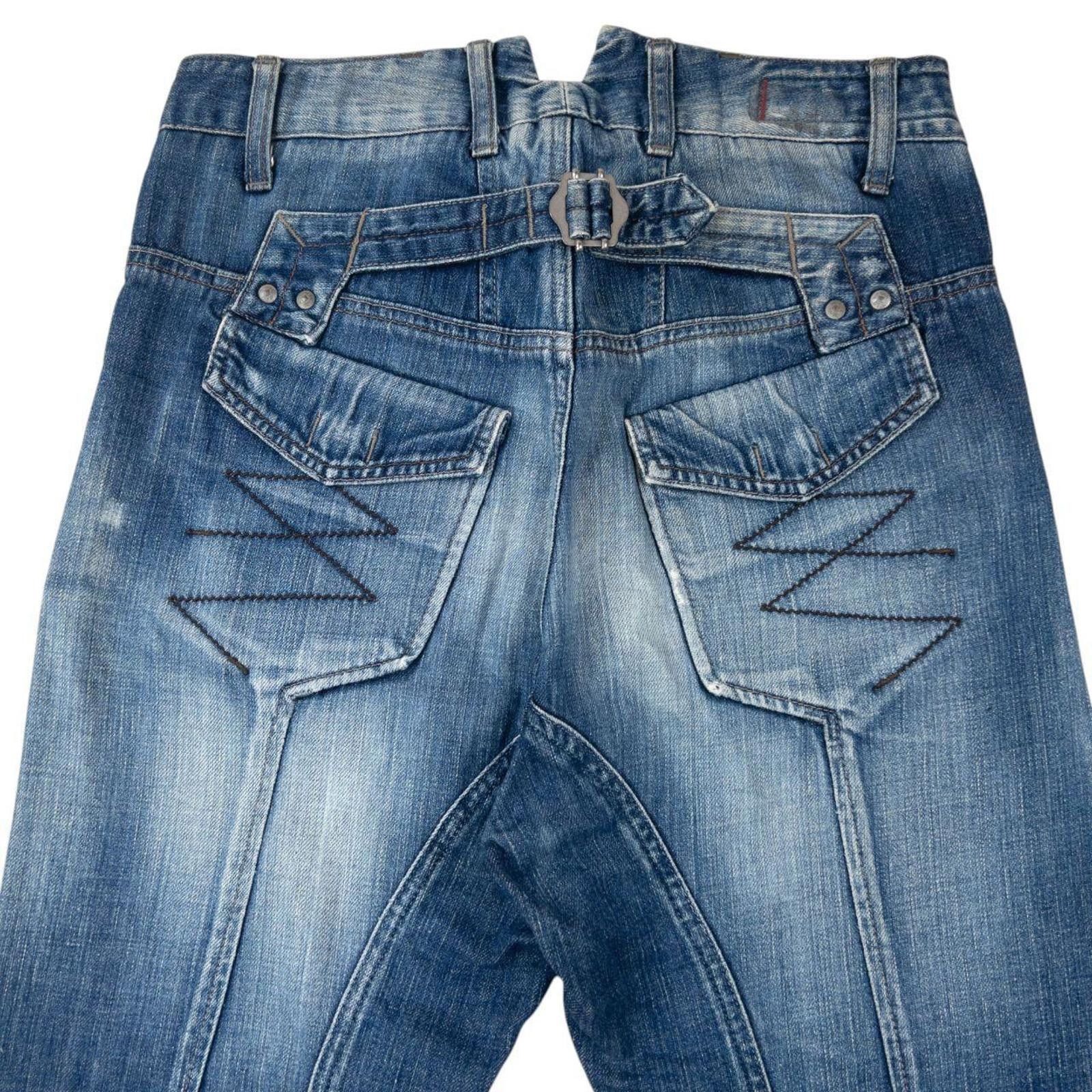Marithe + Francois Girbaud Vintage 2000s Marithe + Francois Girbaud Denim Jeans W30 Size US 30 / EU 46 - 4 Thumbnail