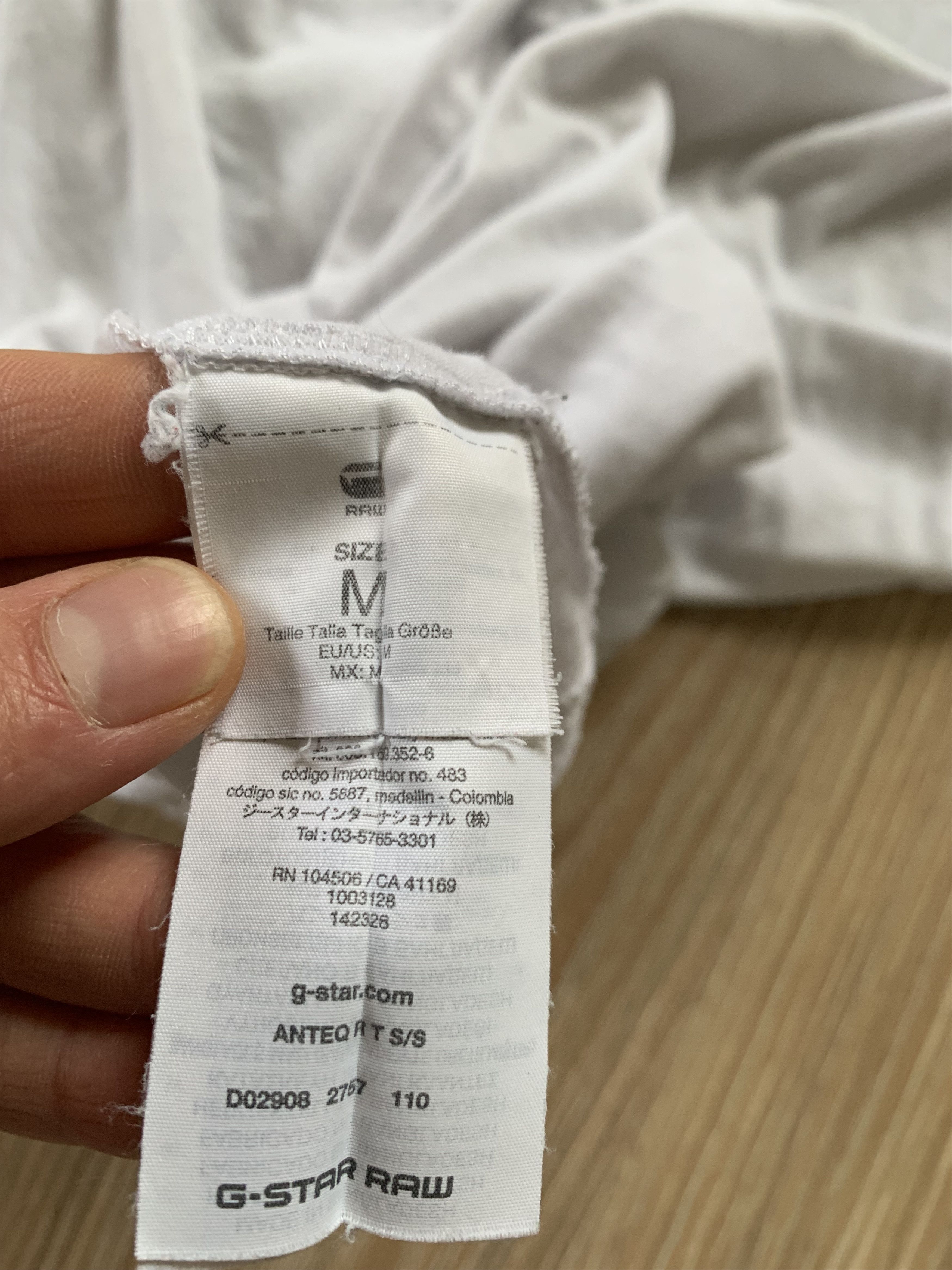 G-Star G-Star Raw Printed T Shirt Size US M / EU 48-50 / 2 - 8 Thumbnail