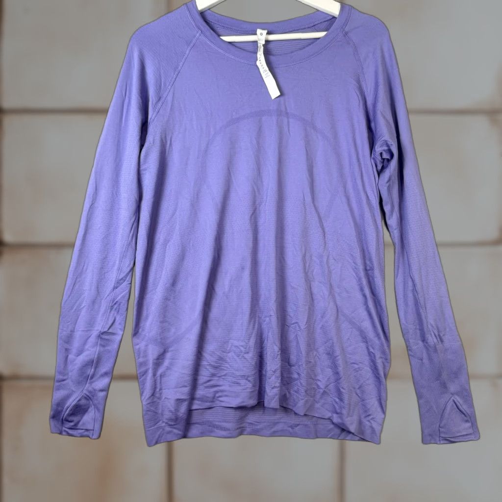 Lululemon VINTAGE Lululemon Swiftly Tech Long Sleeve 2.0 Shirt Women 12 Dusky Lavender DKLA 54829 Purple Size XL / US 12-14 / IT 48-50 - 1 Thumbnail