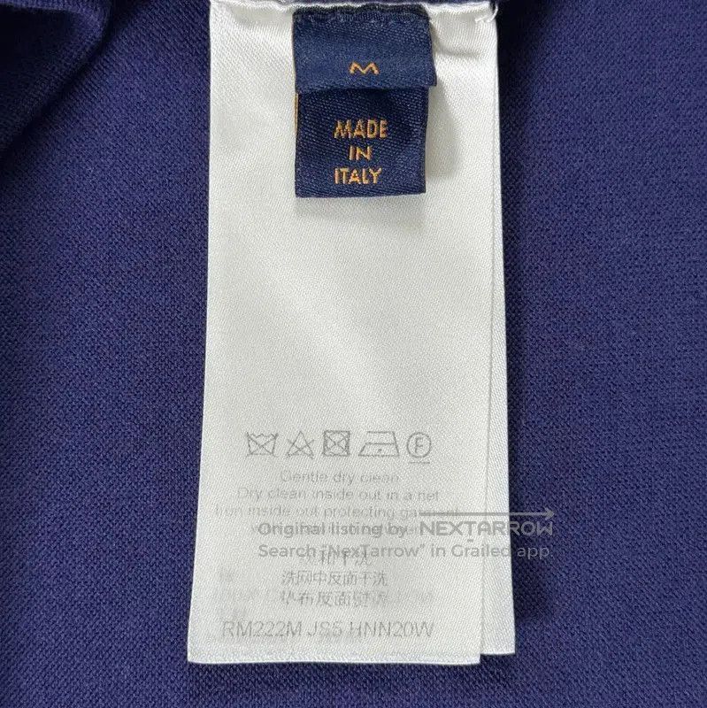 Louis Vuitton Louis Vuitton Blue Cotton Men's T-Shirt . Size US M / EU 48-50 / 2 - 4 Thumbnail