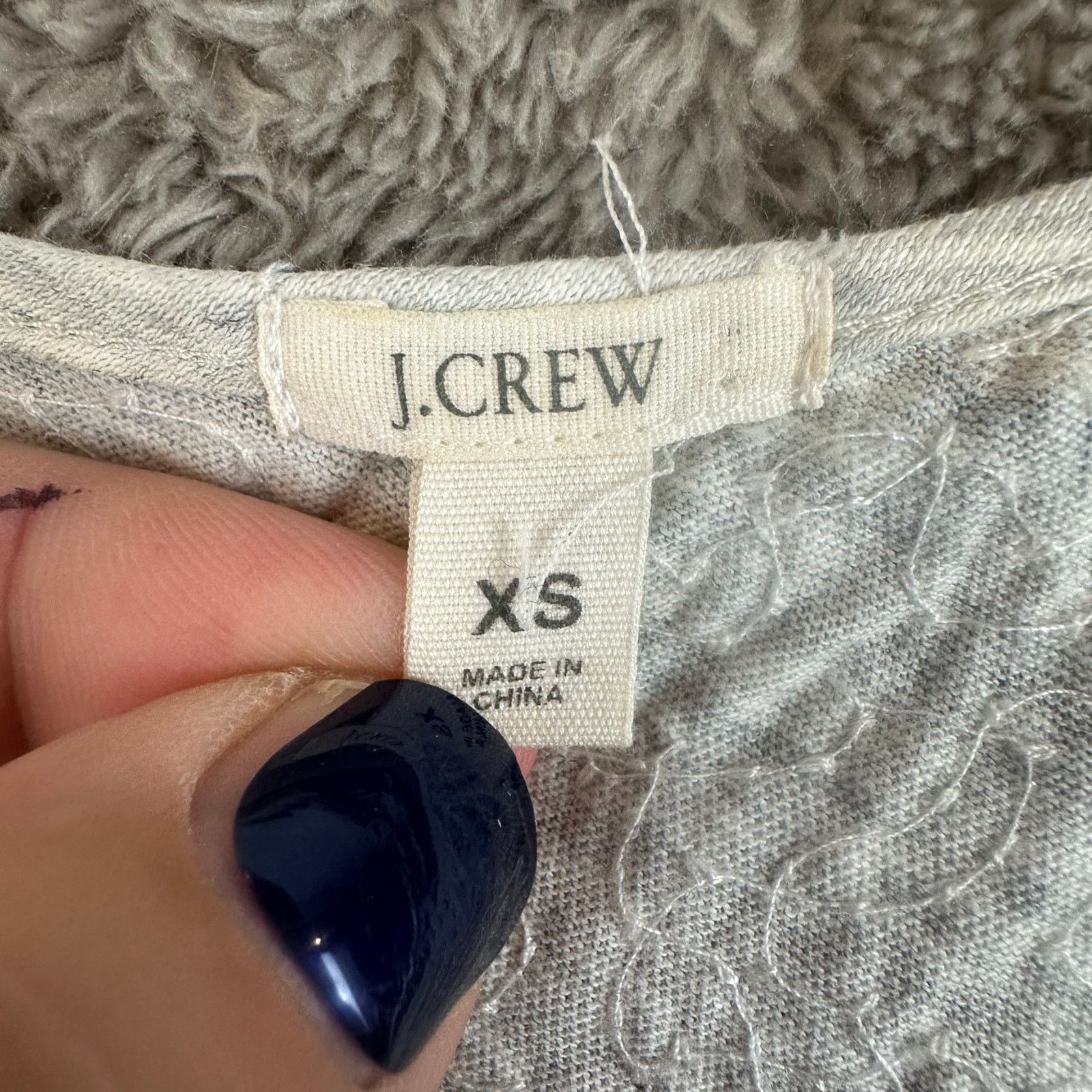 J.Crew J. Crew Taupe Sequin Tank Top XS Extra Small Size XS / US 0-2 / IT 36-38 - 4 Thumbnail