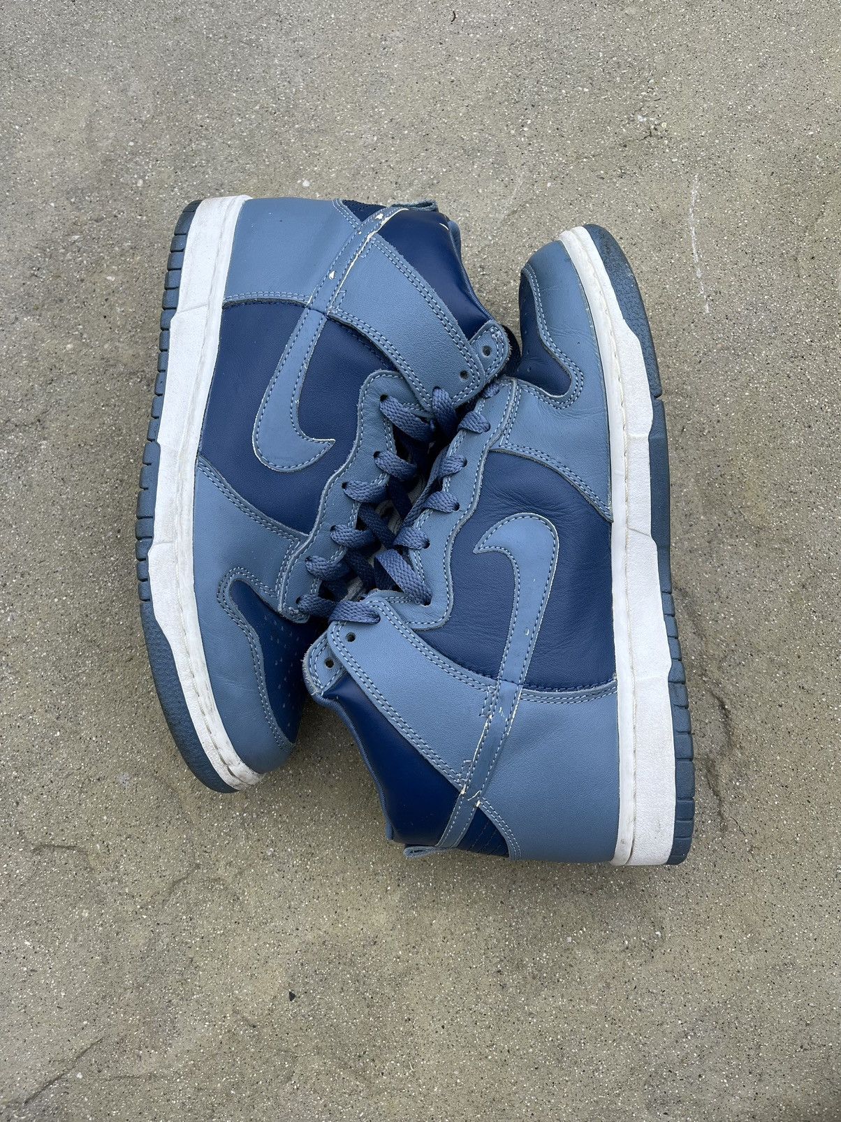 Nike 1999 NIKE DUNK HIGH CO. JP RAPID STORM GREY Size US 7.5 / EU 40-41 - 2 Thumbnail