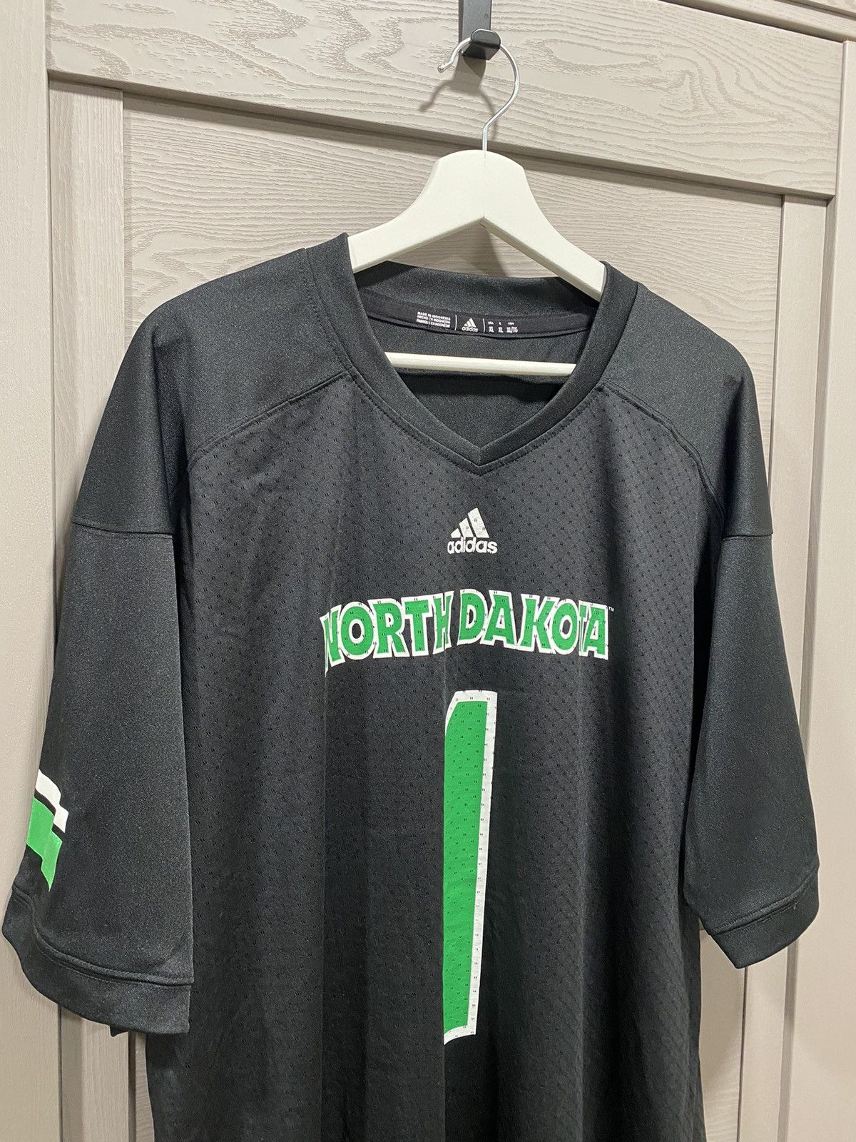 Adidas Adidas North Dakota #1 Hockey Jersey Size US XL / EU 56 / 4 - 2 Thumbnail