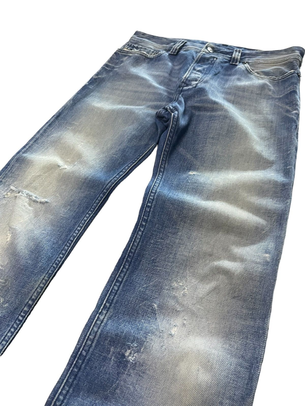 Diesel × Vintage Vintage Diesel Safado mud distressed men jeans pants Size US 30 / EU 46 - 5 Thumbnail