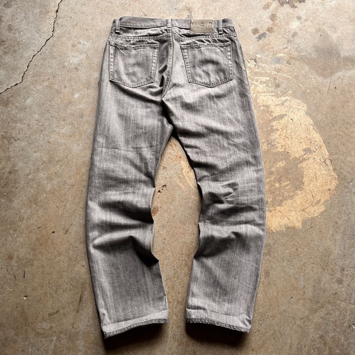 Crazy Faded Wash John Varvatos Grunge Punk Emo Denim Jeans