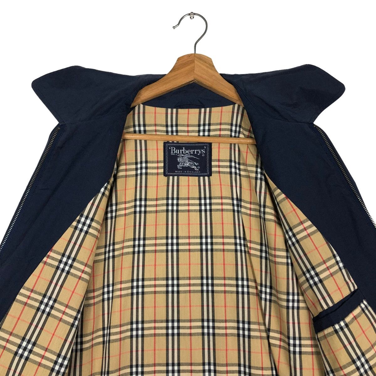 Burberry 🔥VINTAGE BOMBER JACKET BURBERRYS MADE IN ENGLAND NOVA CHECK Size US M / EU 48-50 / 2 - 14 Thumbnail