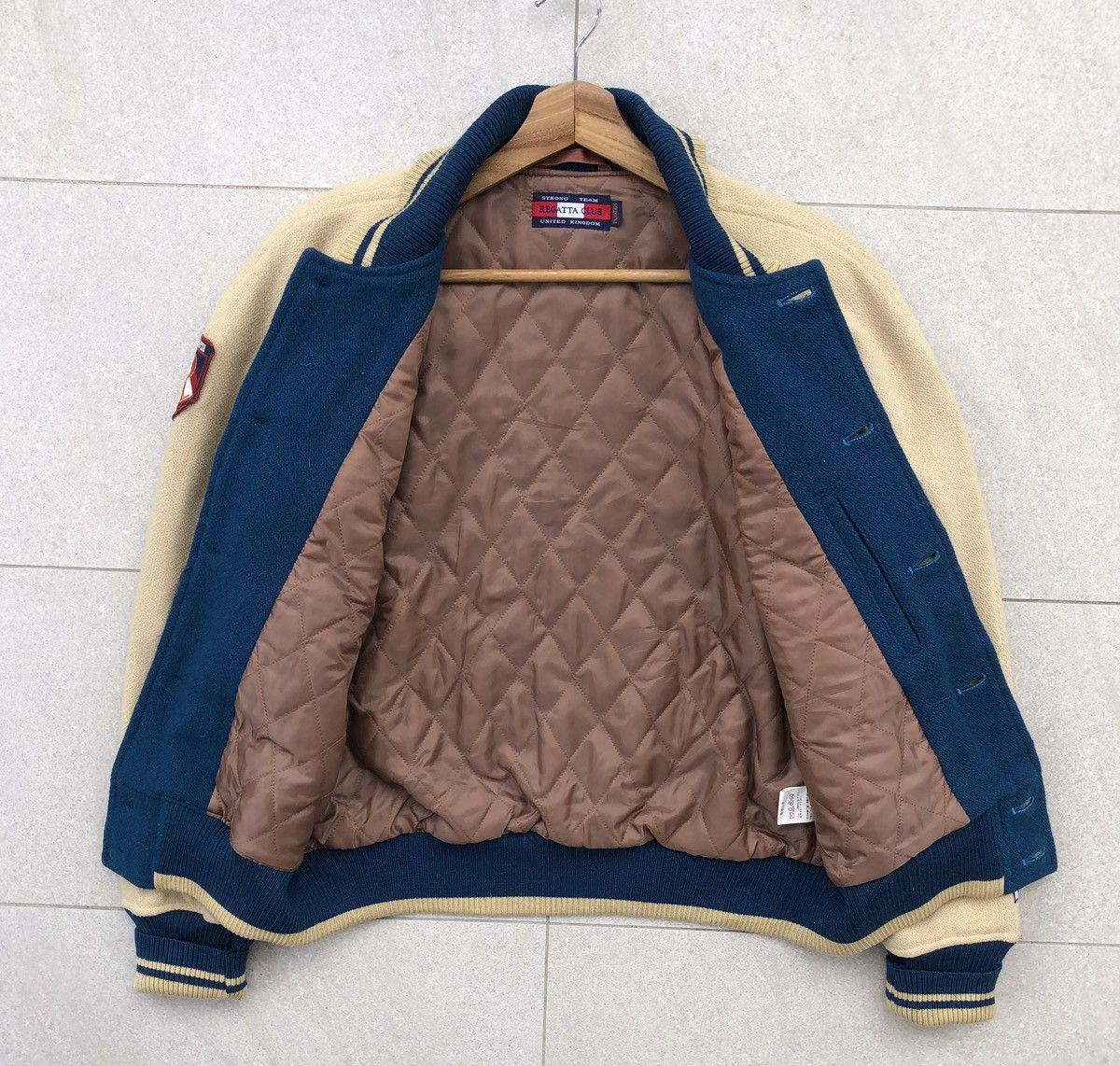 Vintage Vintage REGATTA Club Wool Varsity Jacket Size US M / EU 48-50 / 2 - 3 Thumbnail