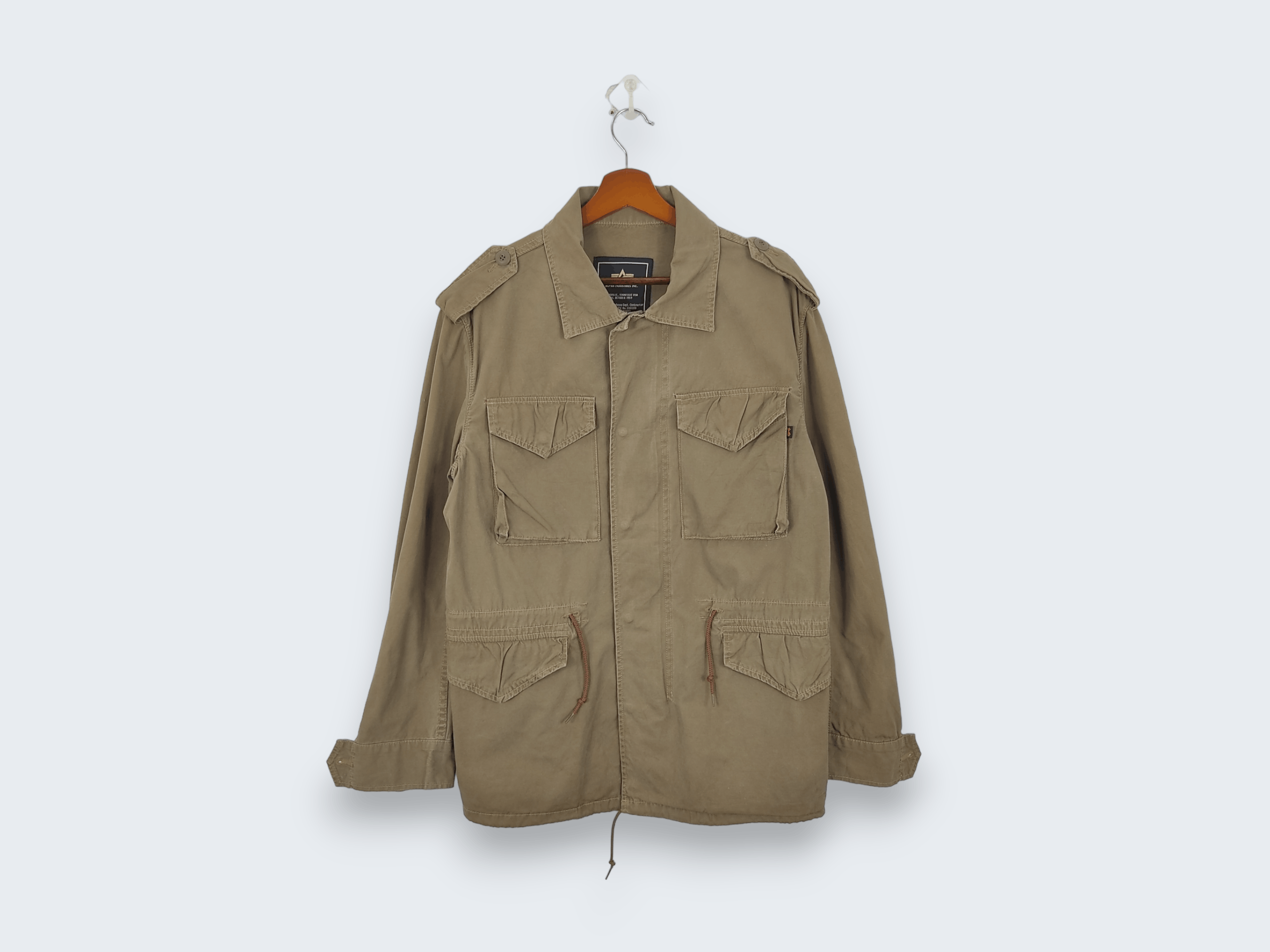 Alpha Industries × Vintage Vintage Alpha Industries Tactical Jacket Size US M / EU 48-50 / 2 - 1 Thumbnail