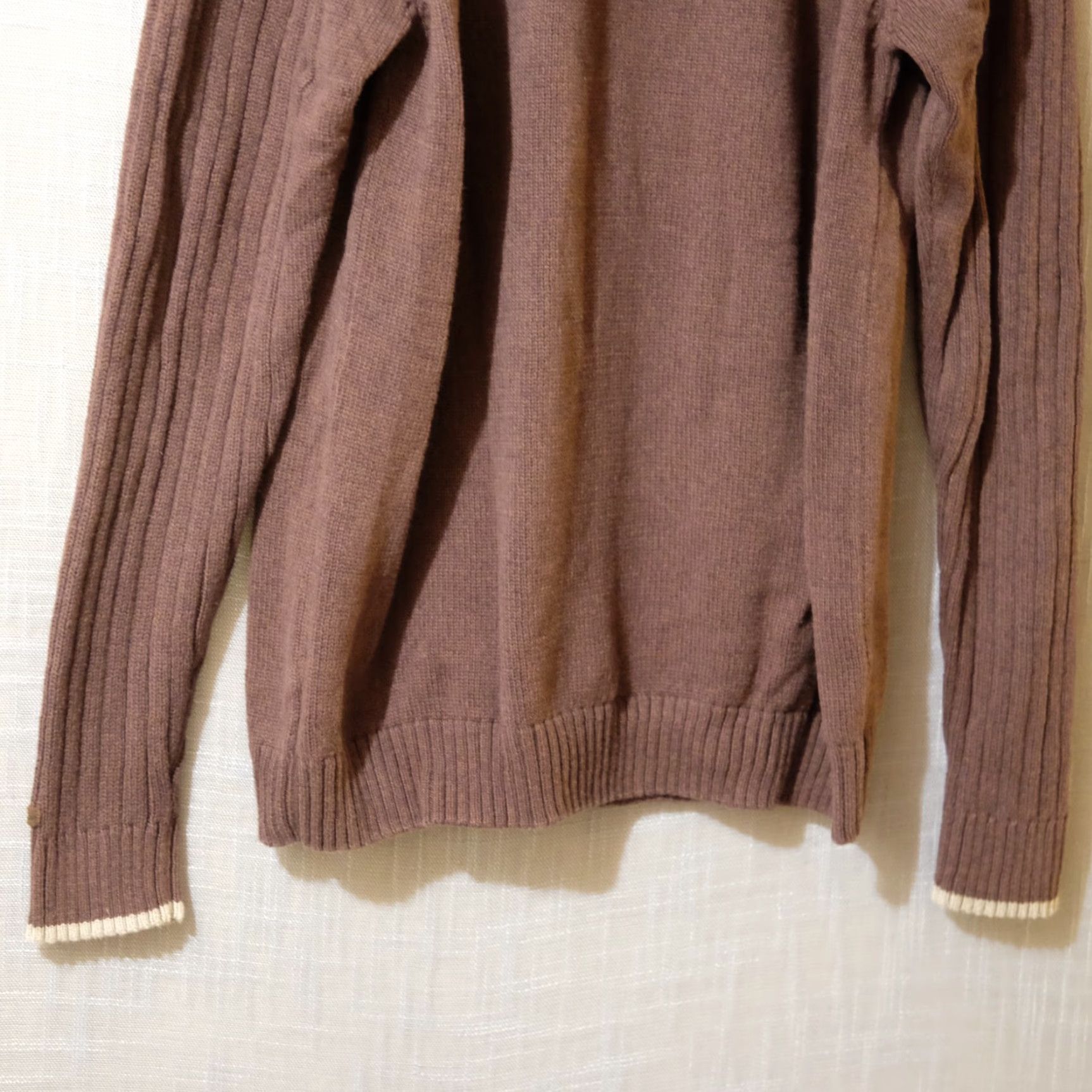 Vintage Columbia Pullover Sweater Brown Crew Neck Ribbed 100% Cotton Mens XL #A2-60 Size US XL / EU 56 / 4 - 6 Thumbnail