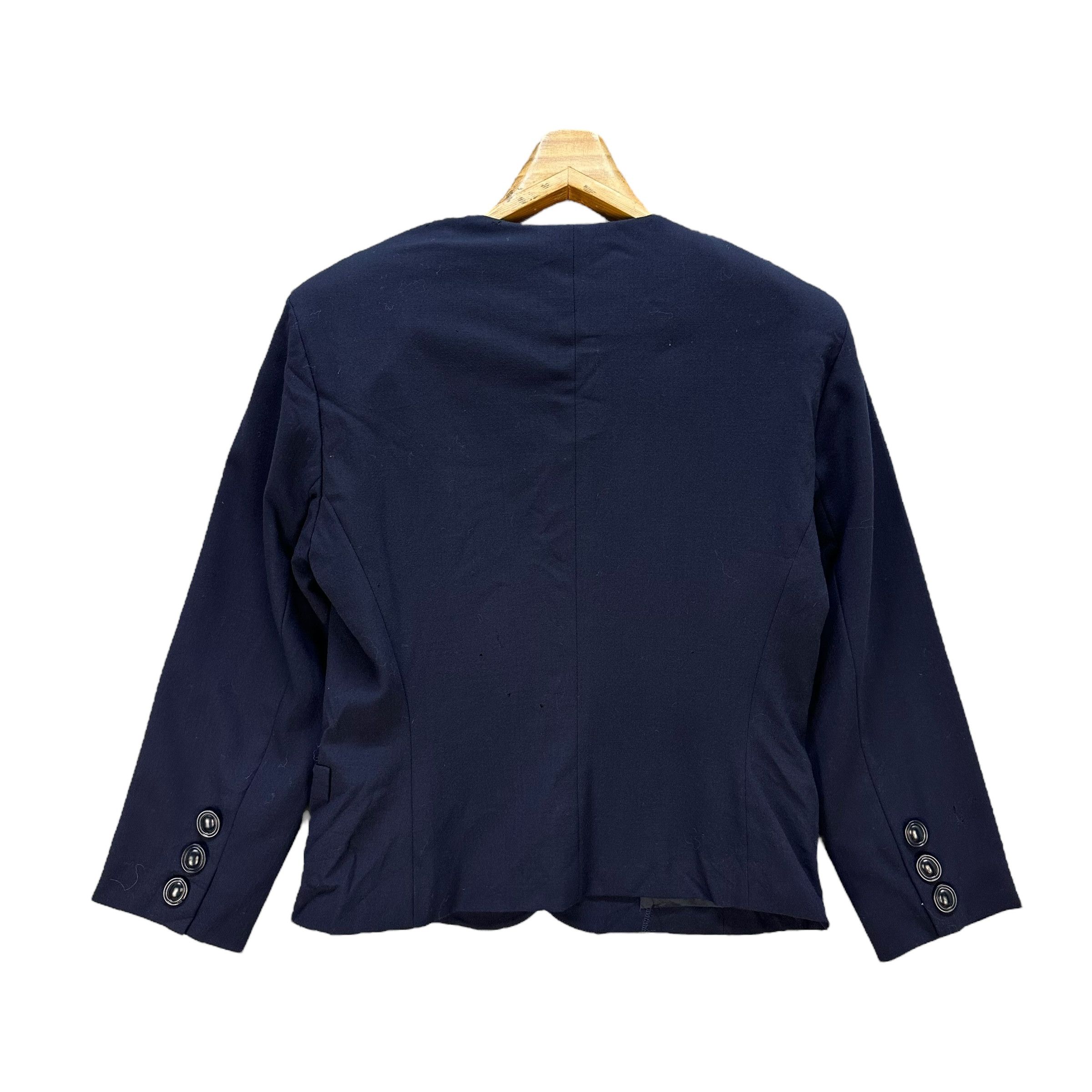 Christian Dior Monsieur CHRISTIAN DIOR Formal Jacket Wool Crop Jacket #A79-1908 Size S / US 4 / IT 40 - 10 Thumbnail