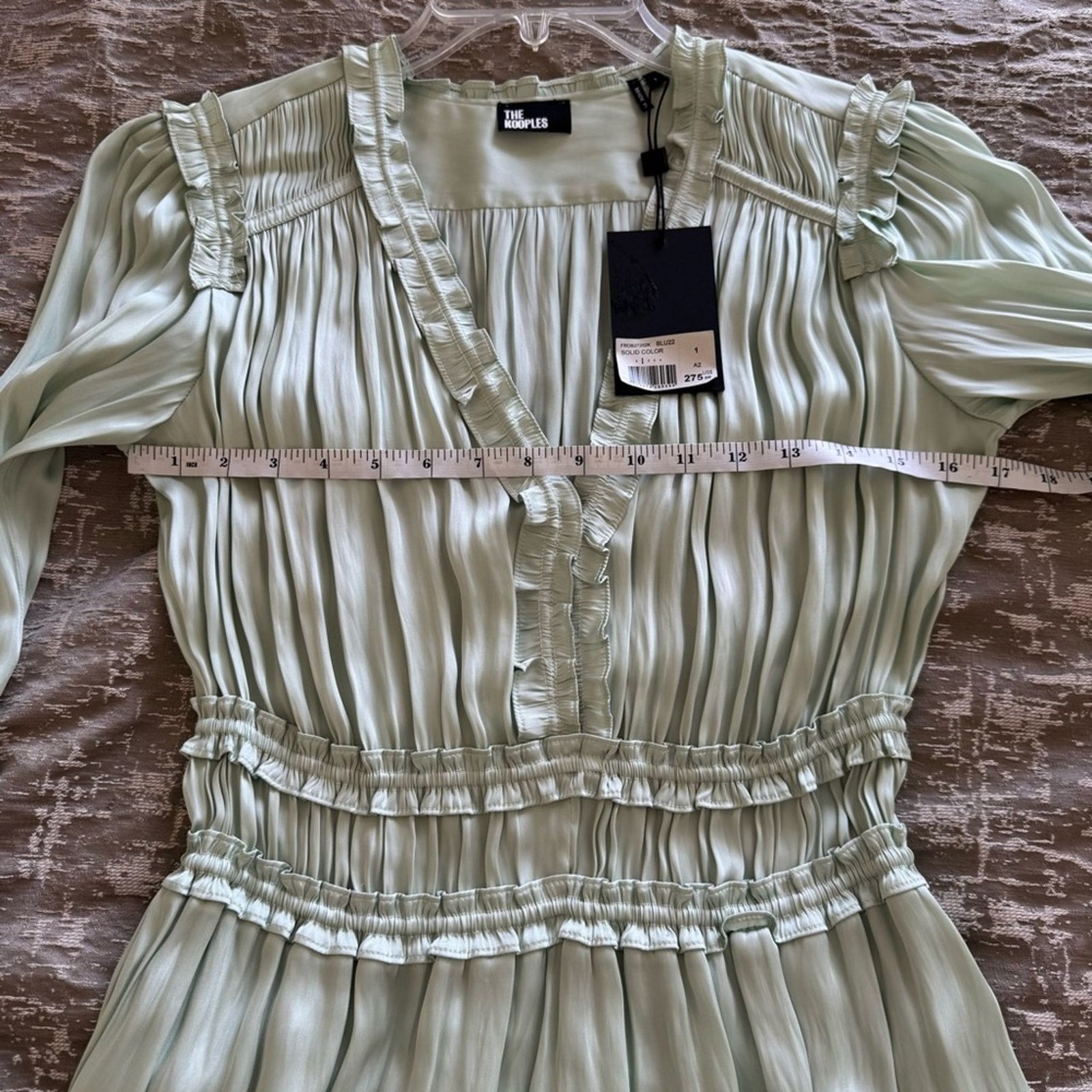 The Kooples NWT! The Kooples Elegant Mint Green Women's Dress, Size 1 Size S / US 4 / IT 40 - 14 Thumbnail