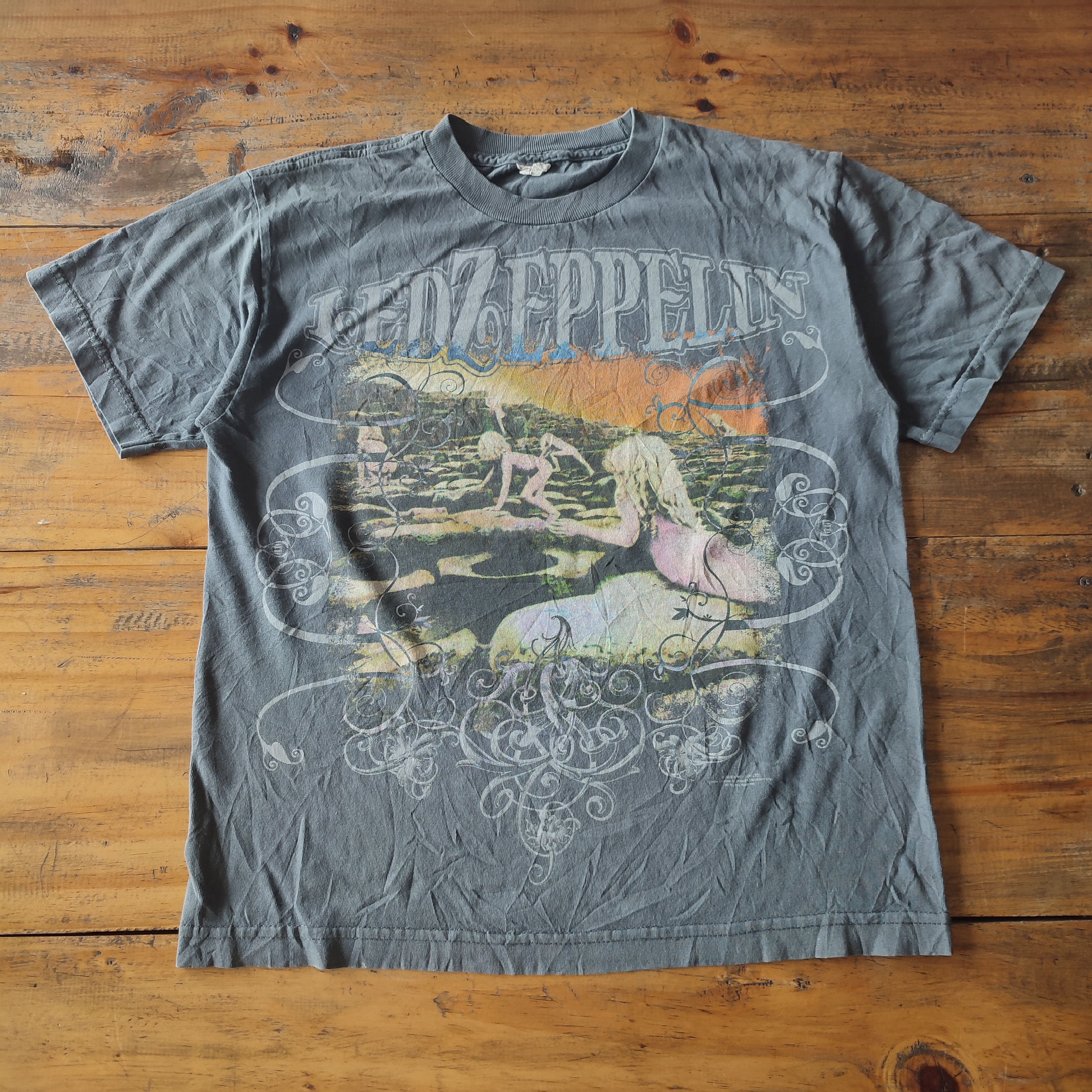 Band Tees × Vintage 2008 Led Zeppelin T SHIRT Size US M / EU 48-50 / 2 - 2 Thumbnail