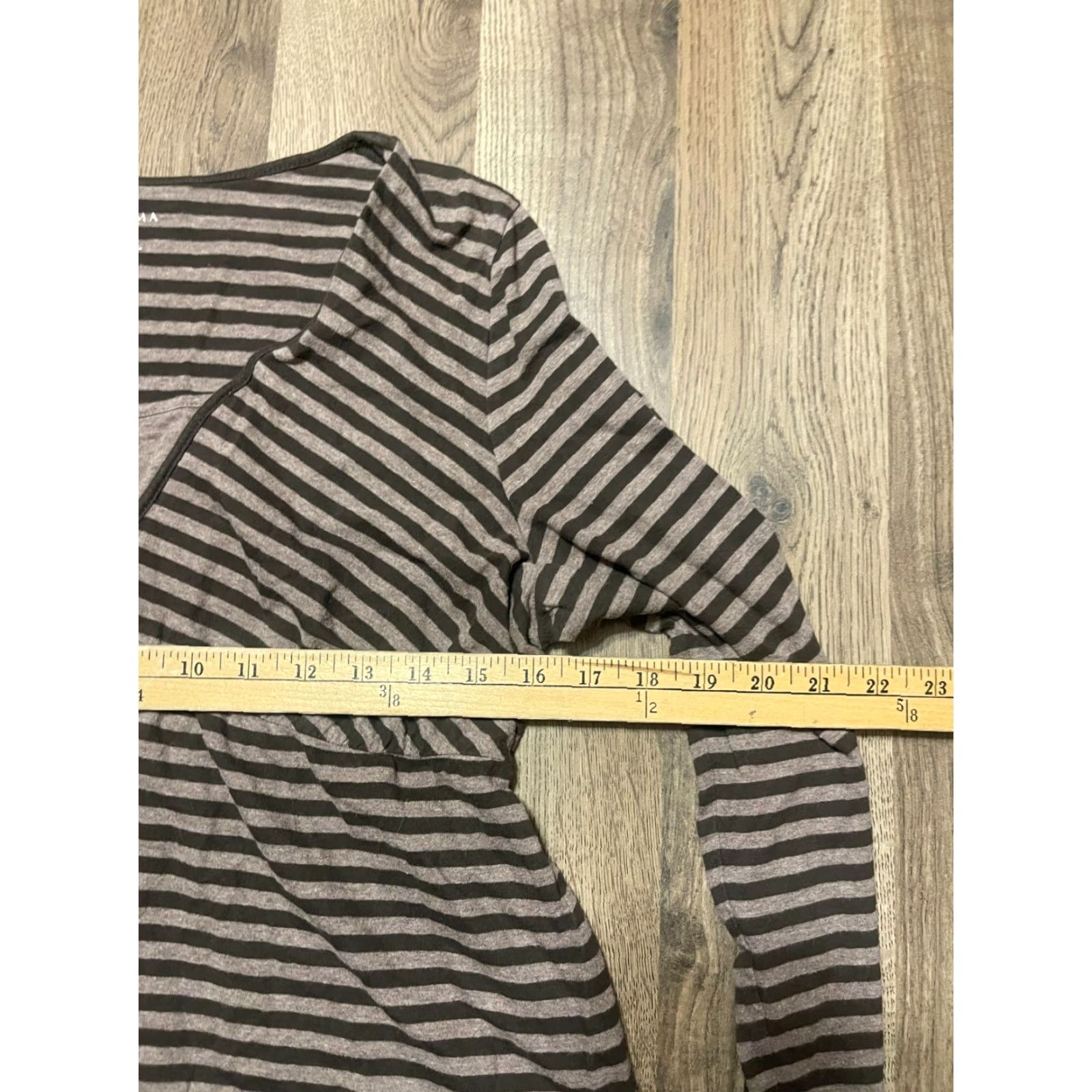 Vintage Sonoma Shirt Women's Size Large Brown Light Brown Striped Long Sleeve Size L / US 10 / IT 46 - 6 Thumbnail