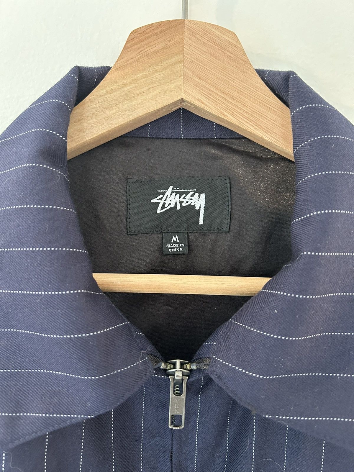 Comme des Garcons × Stussy Stüssy x CdG - Pinstripe Jacket | Grailed