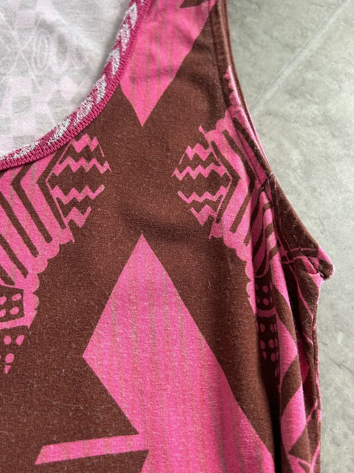Custo Barcelona × Vintage CUSTO BARCELONA Vintage Y2K Geometric Mini Dress Size S / US 4 / IT 40 - 8 Thumbnail