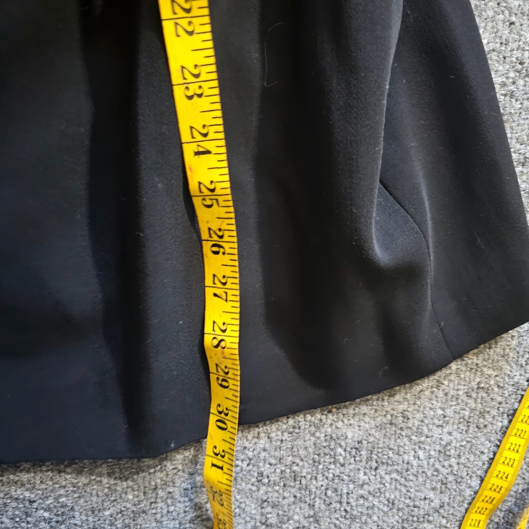 Vintage Lafayette 148 Jacket Womens 10 Black Wool Open Belted Long Sleeve Career Classic Menus sharp? Size L / US 10 / IT 46 - 6 Thumbnail
