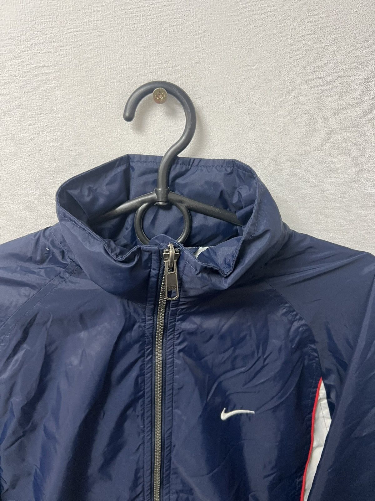 Nike Vintage Nike Nylon Jacket 90’s Drill Y2K Swoosh Size US S / EU 44-46 / 1 - 3 Thumbnail