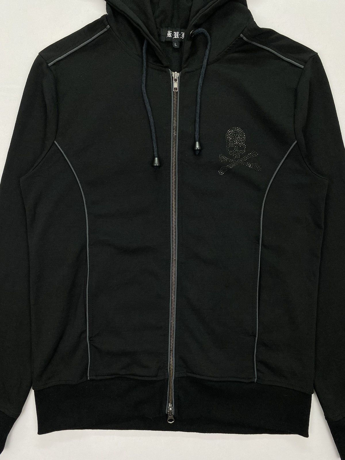 Japanese Brand K.U.I Cross Bone Skull Hoodie Size US S / EU 44-46 / 1 - 4 Thumbnail