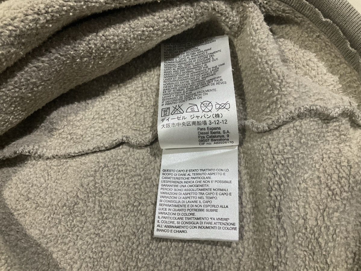 Diesel 🔥Sick Y2K Diesel Frayed Rivet Anorak Hoodie Size US L / EU 52-54 / 3 - 15 Thumbnail