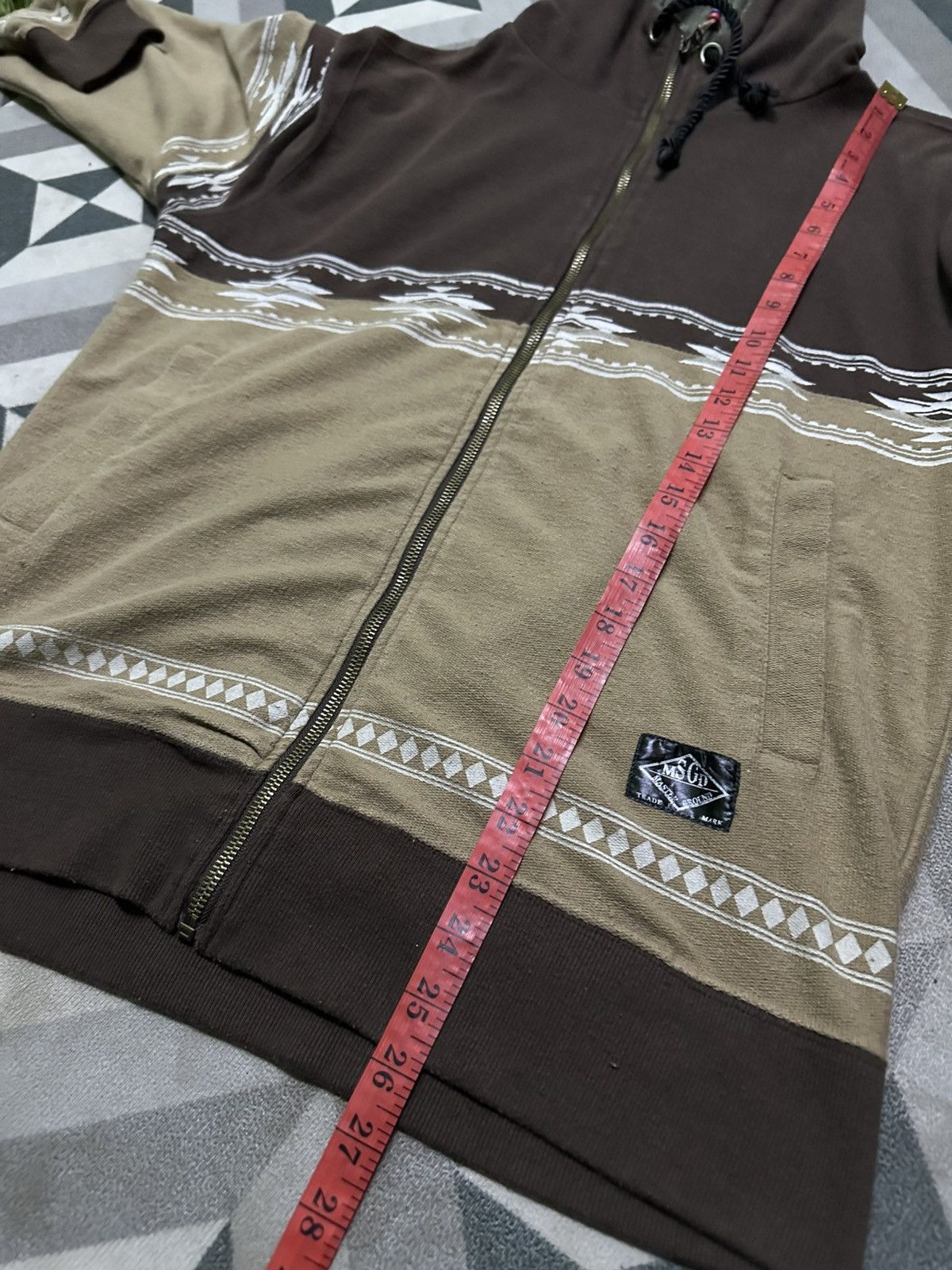 Japanese Brand Masterground zipper jacket hoodie Size US M / EU 48-50 / 2 - 9 Thumbnail