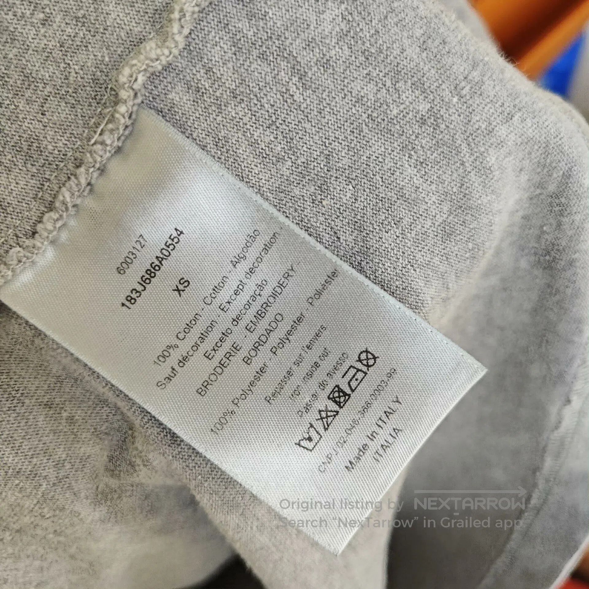 Dior dior gray paint splatter short sleeve t-shirt. Size US XS / EU 42 / 0 - 5 Thumbnail