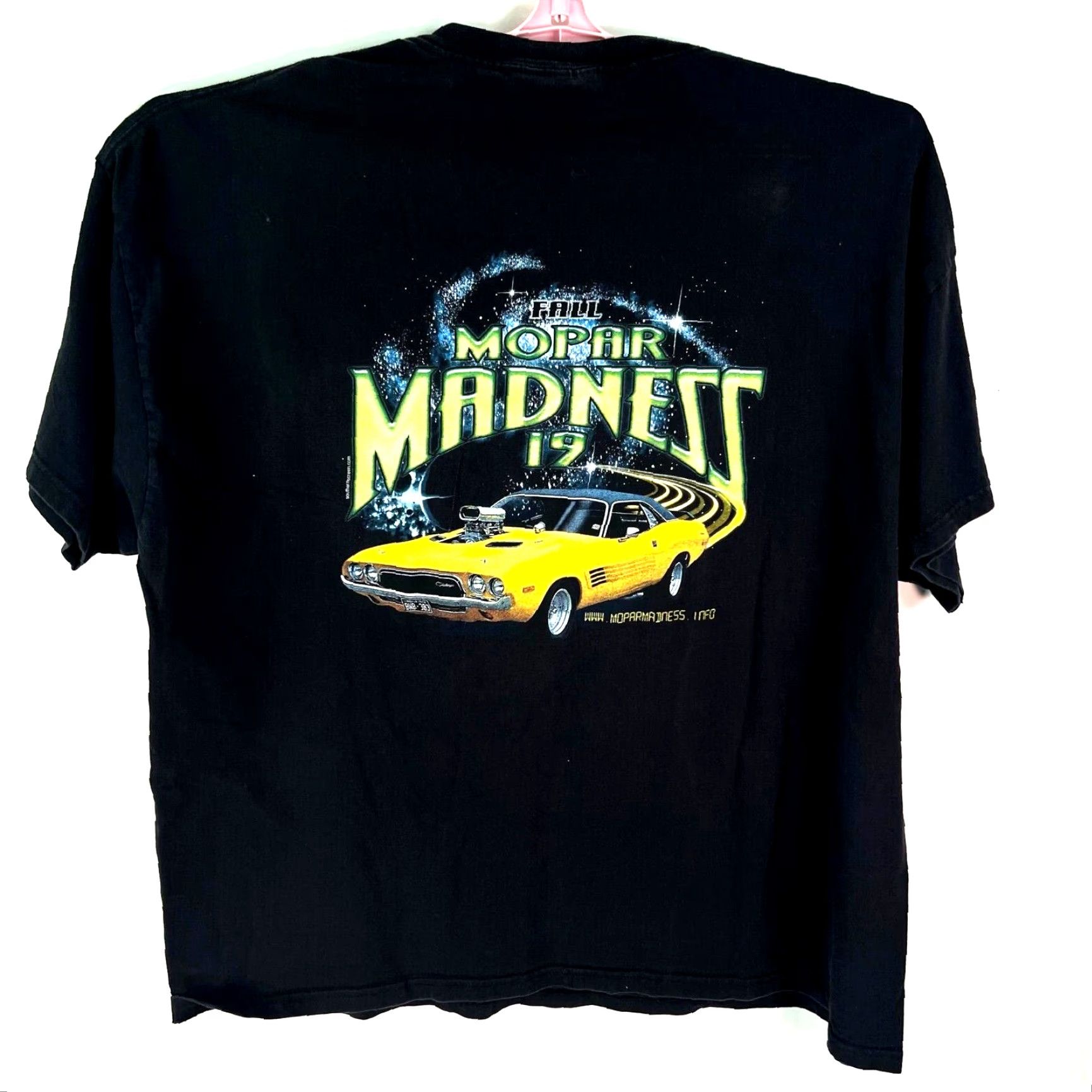 Hanes Mopar Madness 2019 Graphic Hanes Beefy-T T-Shirt Black 3XL Mens Car Logo Crew Neck Short Sleeve Vintage? No 0? Size US XXL / EU 58 / 5 - 2 Thumbnail