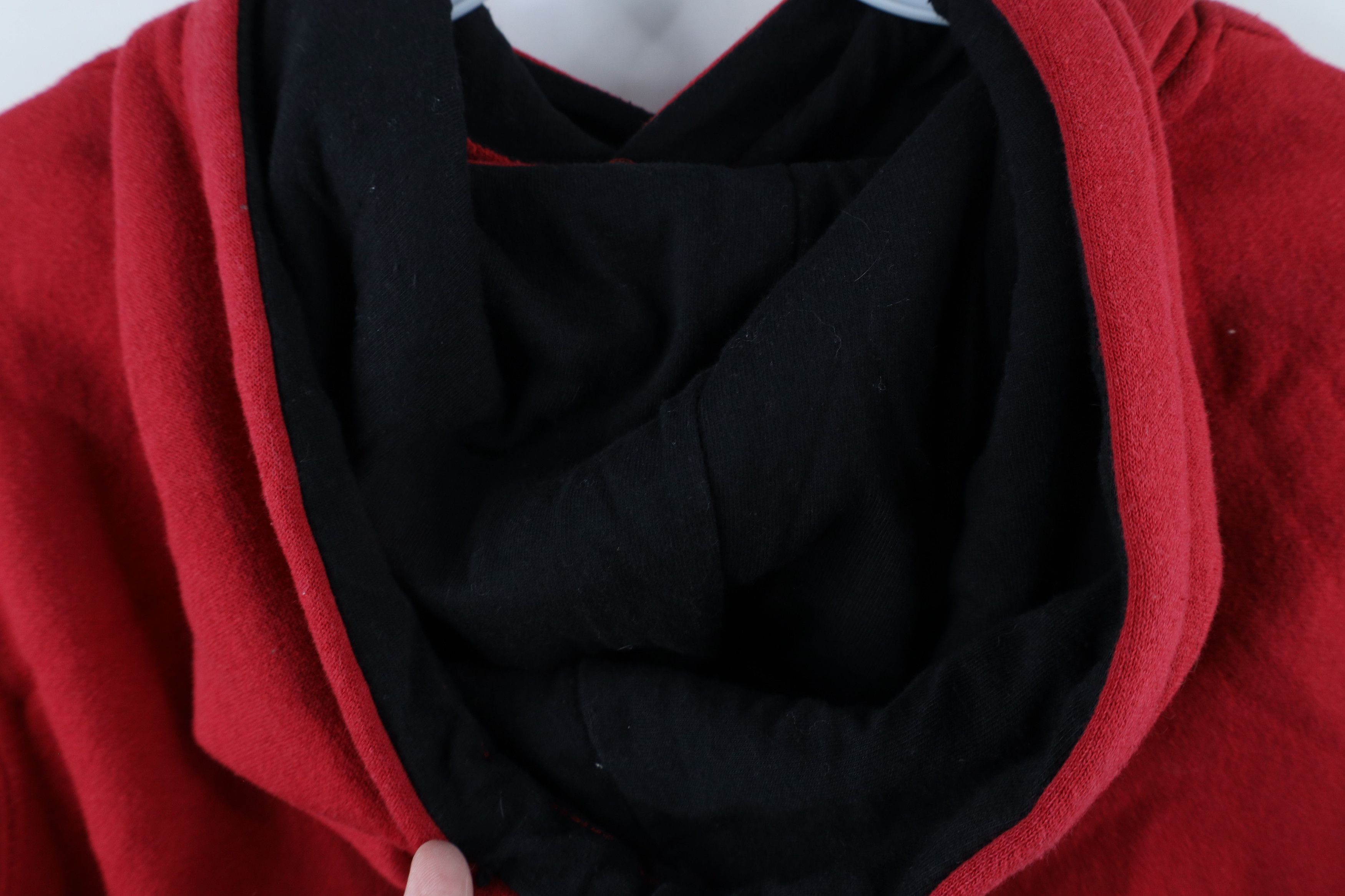 Vintage Vintage Streetwear Organic Cotton Hoodie Sweatshirt Red Size US L / EU 52-54 / 3 - 8 Thumbnail
