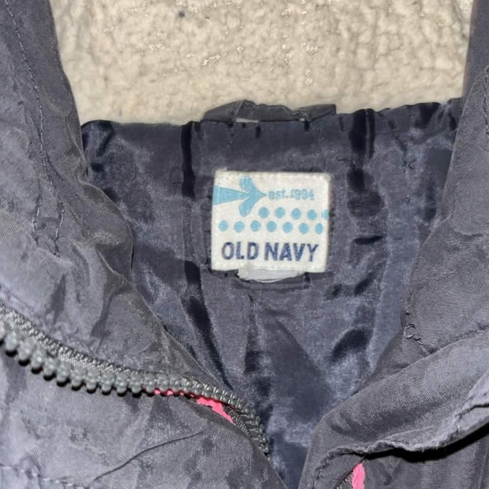 Old Navy Vintage Old Navy Faux Fur Parka Jacket Size S / US 4 / IT 40 - 2 Thumbnail
