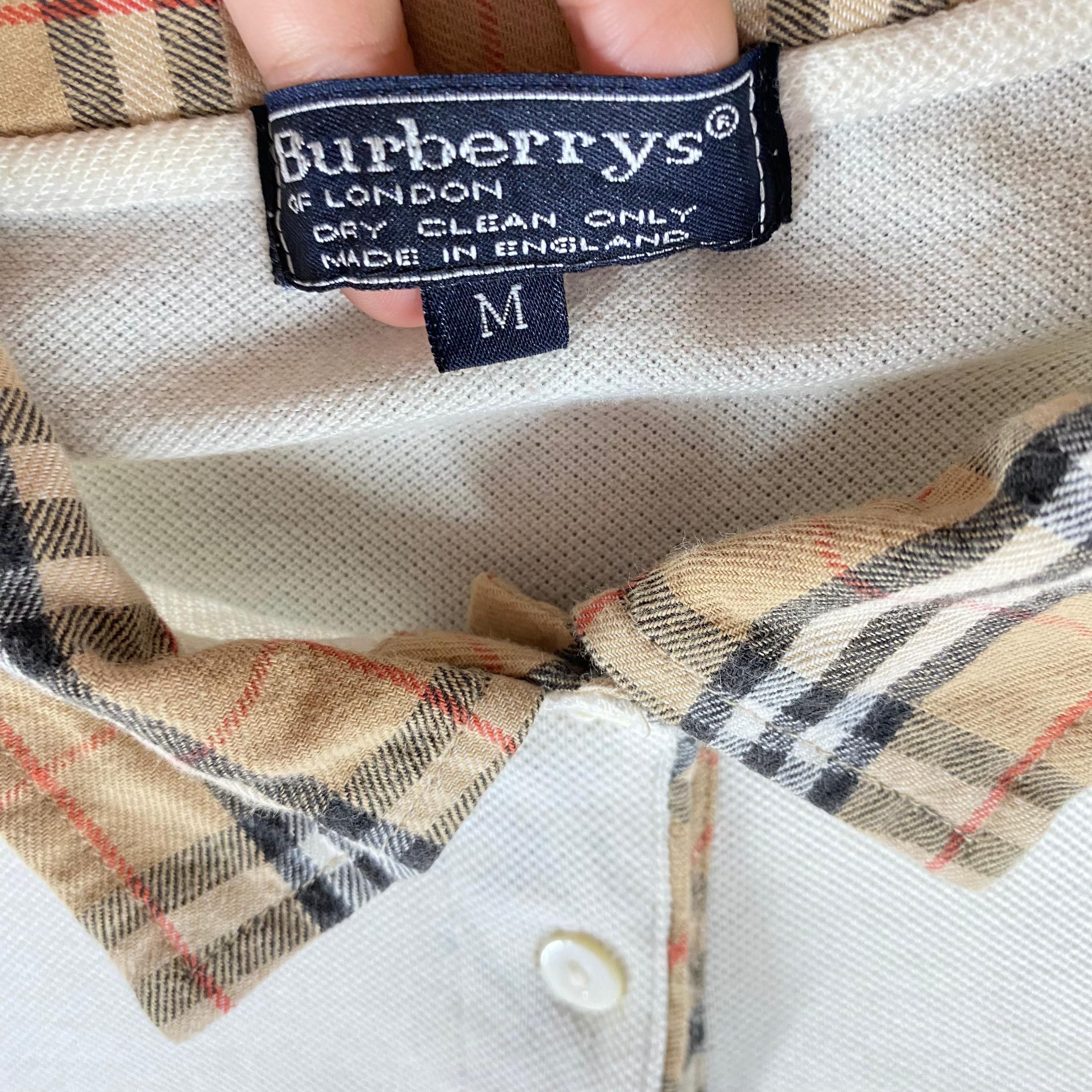 Burberry Vintage Burberry Monogram Polo Shirt Size US M / EU 48-50 / 2 - 10 Thumbnail