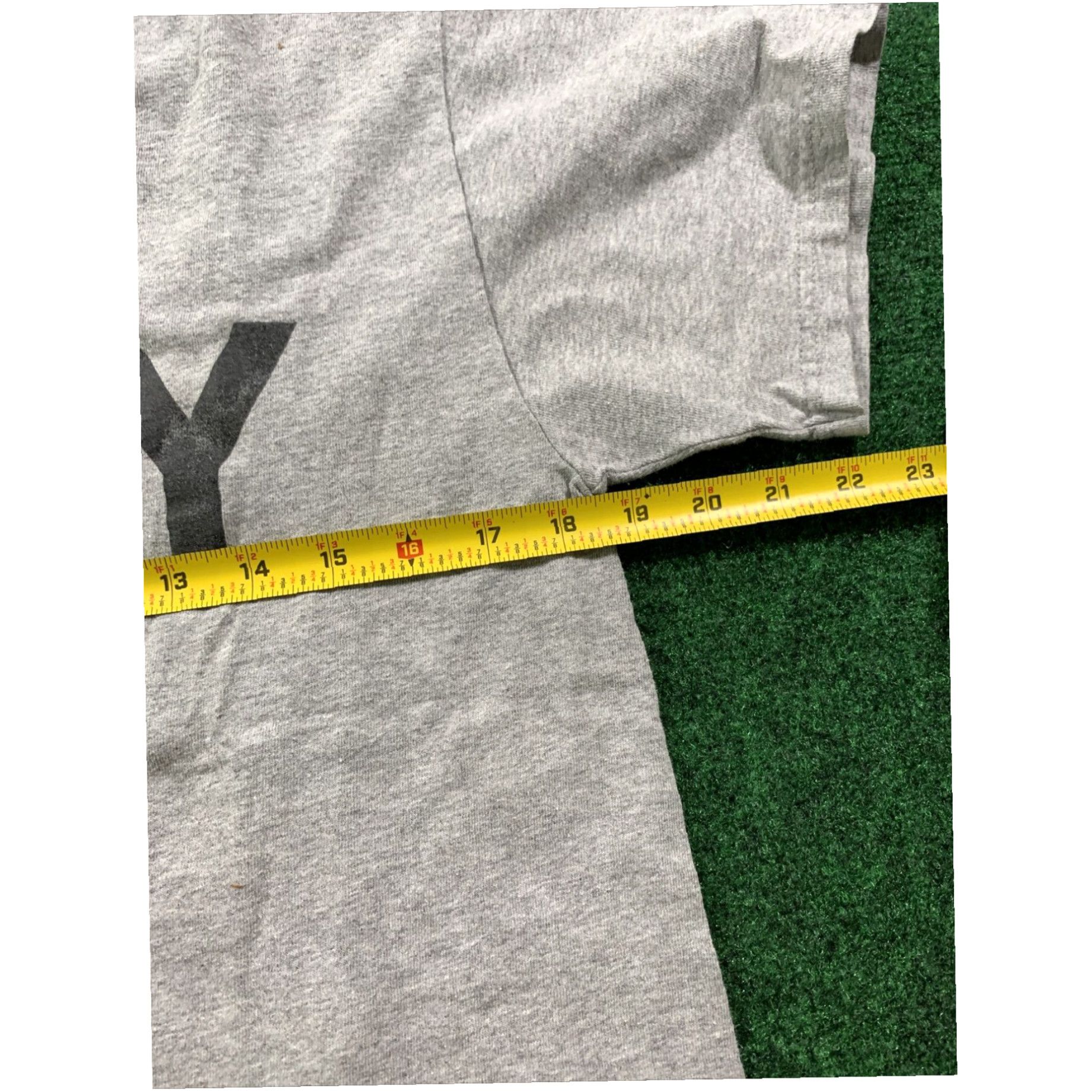 Soffe Fruit of the loom NAVY Grey shirt Size M Size US M / EU 48-50 / 2 - 4 Thumbnail