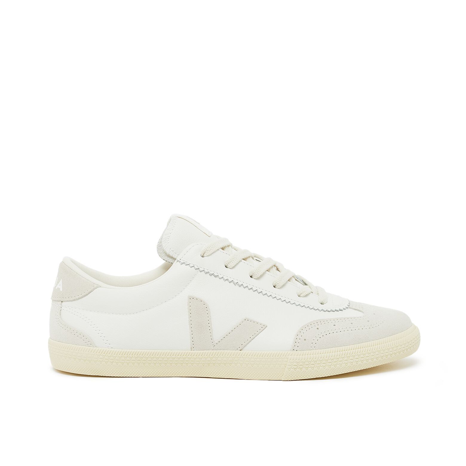Veja Veja Volley Leather White Natural VO2003852A US 7 EU 38 Size US 7 / IT 37 - 2 Thumbnail