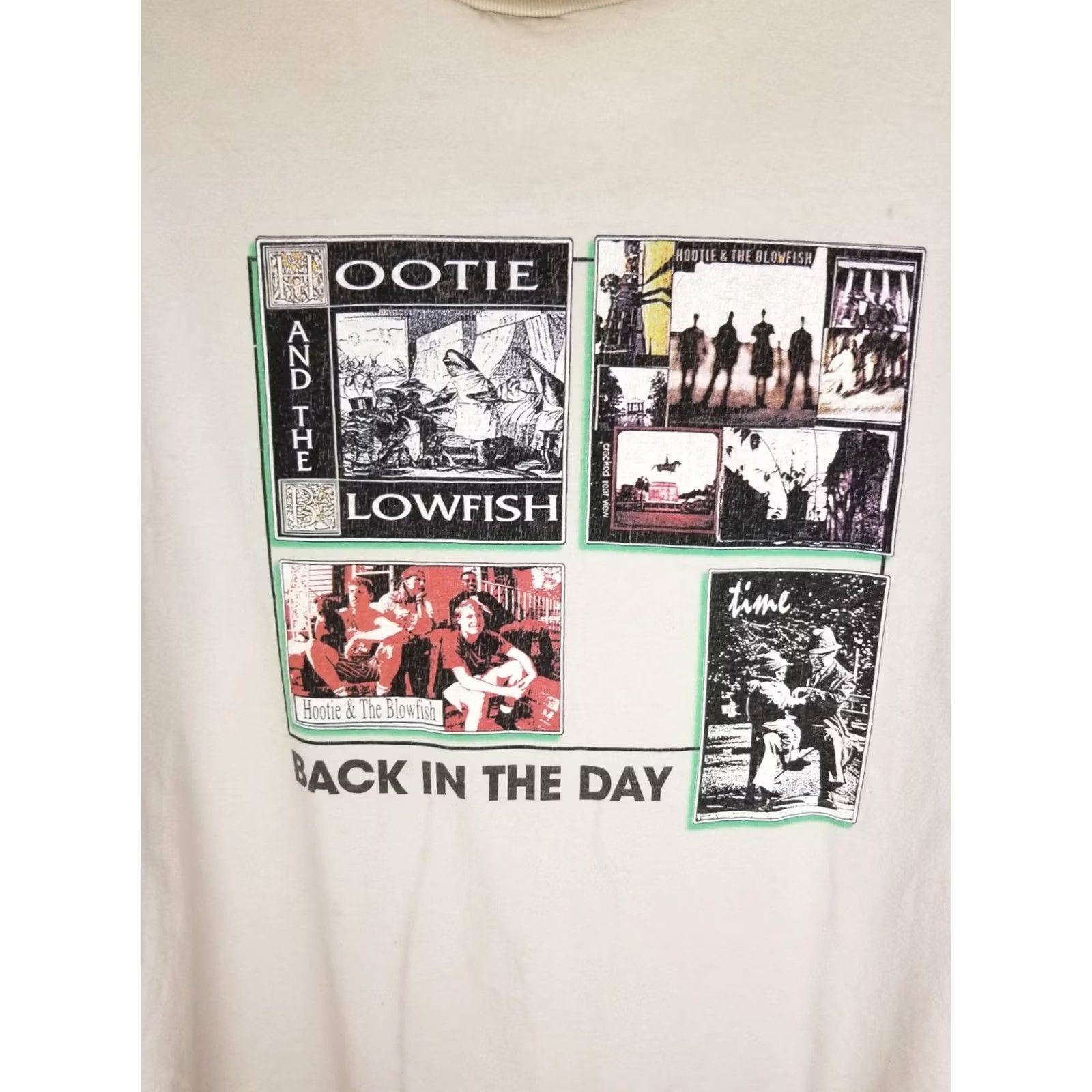 Vintage VINTAGE 96' HOOTIE AND THE LOWFISH BACK IN THE DAY TOUR T-SHIRT XLARGE Men T-Shirt Gray Cotton Logo Short Sleeve Round Neck XS-XXL Size US XL / EU 56 / 4 - 2 Thumbnail