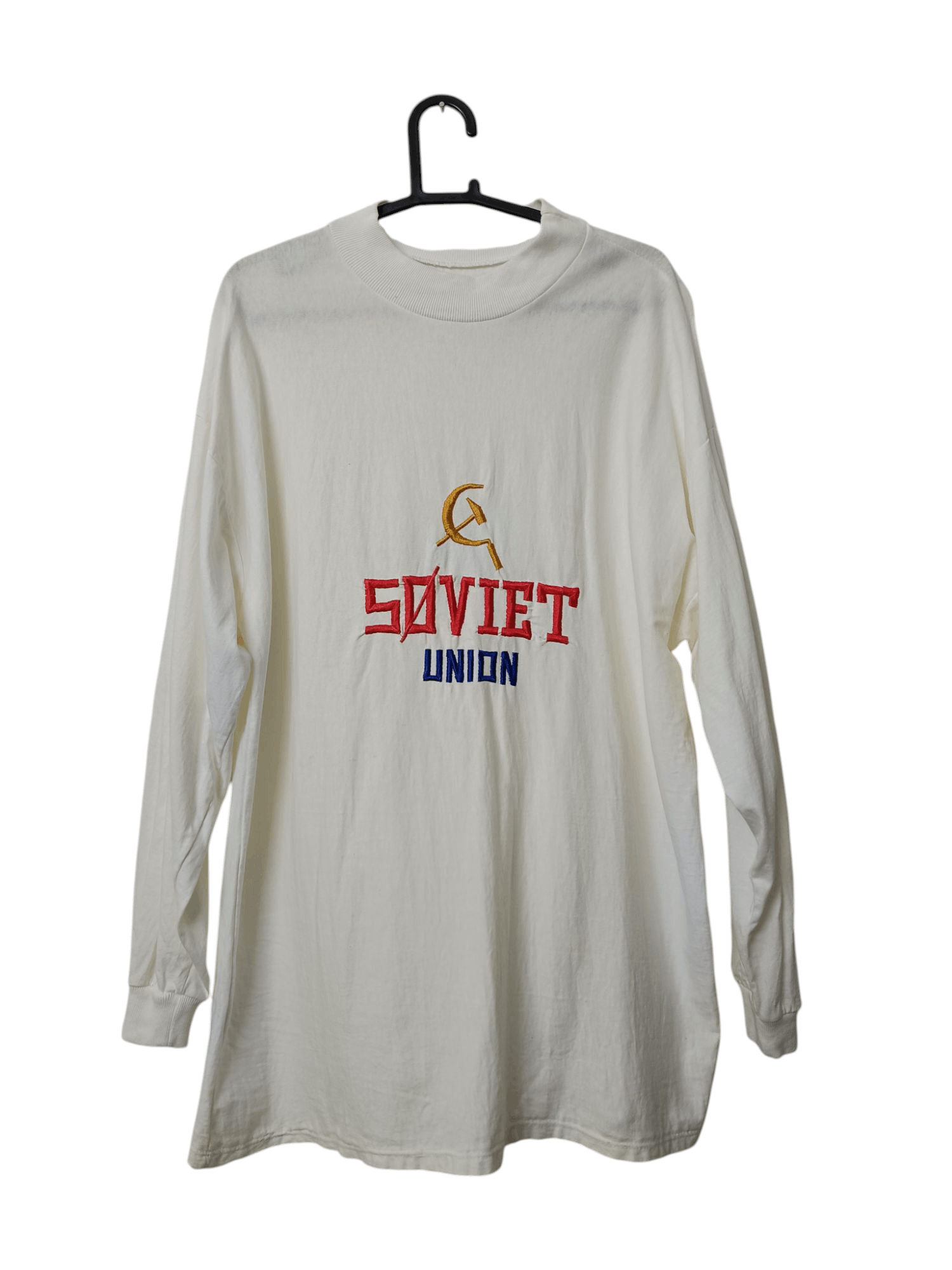 Vintage Vintage 80s CCCP longsleeve embroidered Size US M / EU 48-50 / 2 - 1 Thumbnail