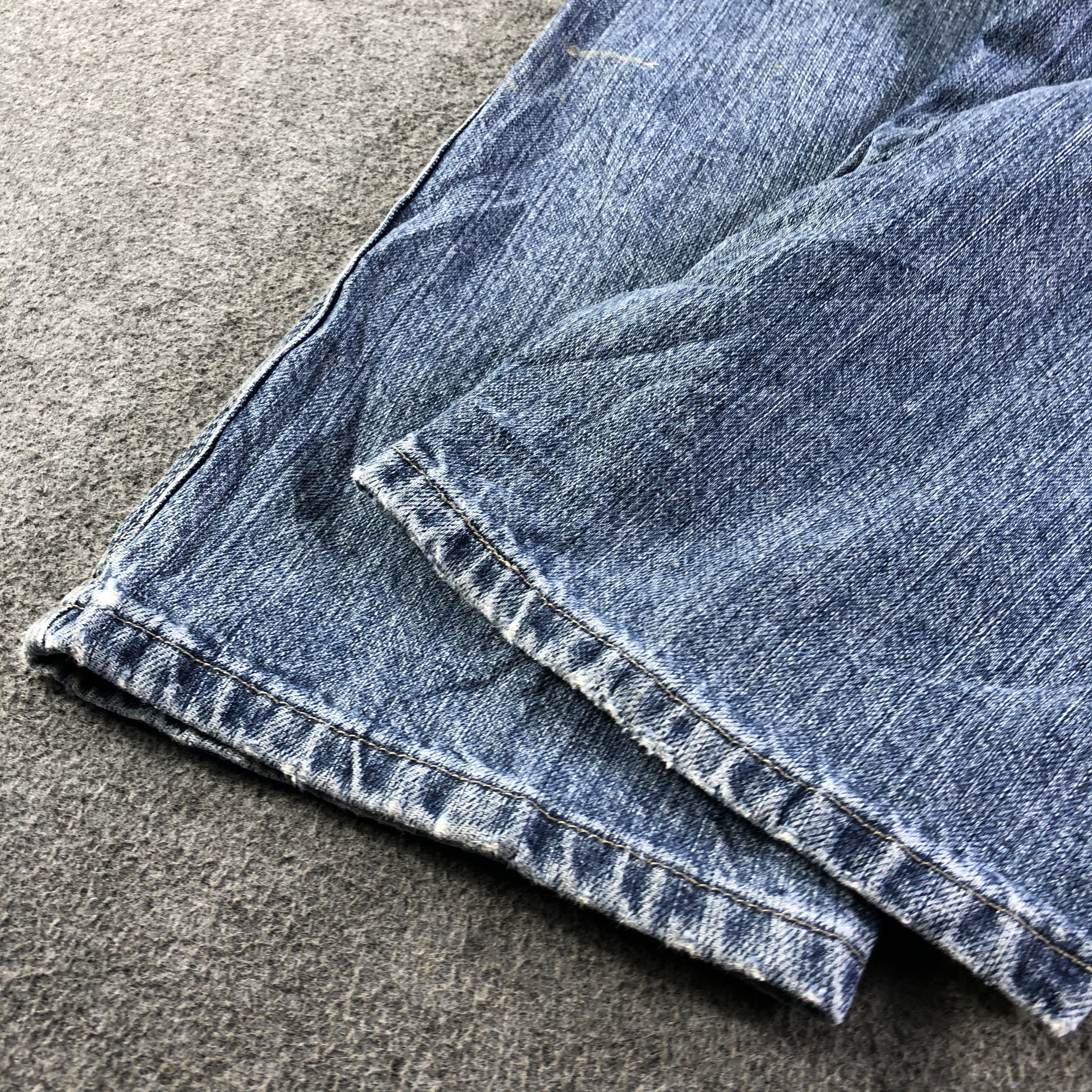 Lee Vintage Blue Wash Lee Jeans-J4215 Size US 33 - 6 Thumbnail
