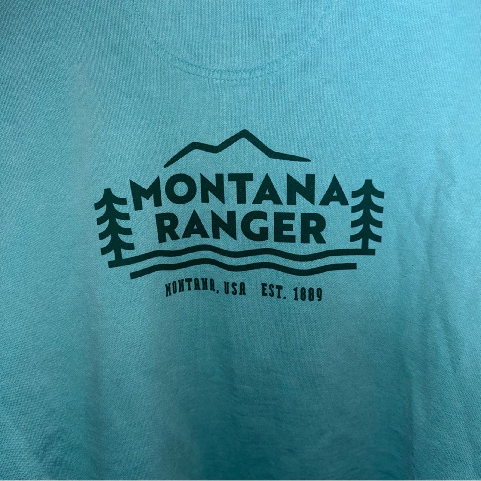 Comfort Colors NWT GLACIER NATIONAL PARK comfort colors sweatshirt 2X Size US XXL / EU 58 / 5 - 4 Thumbnail