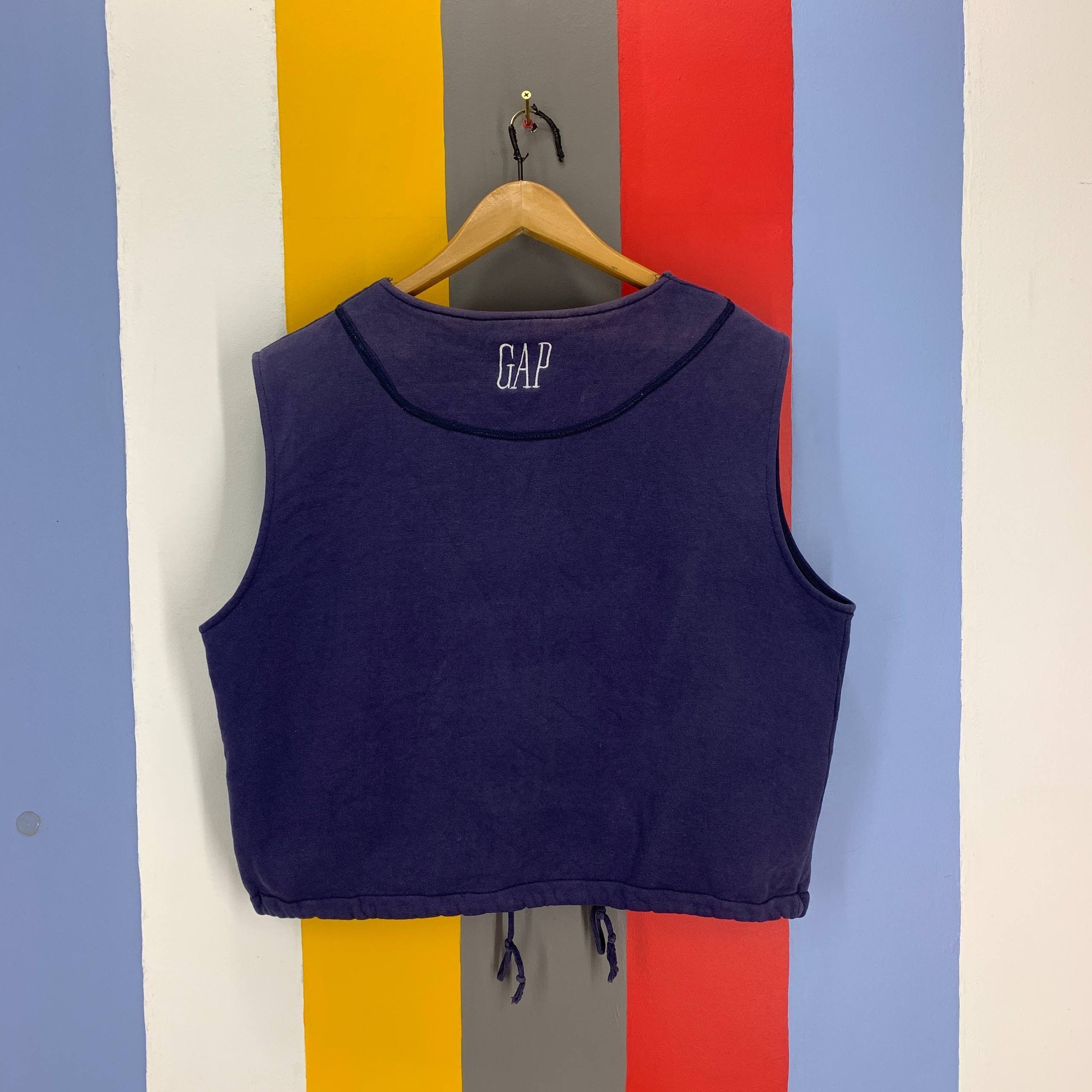 Gap GAP Sleeveless Jacket Tank Top #2609/Z Size US M / EU 48-50 / 2 - 16 Thumbnail