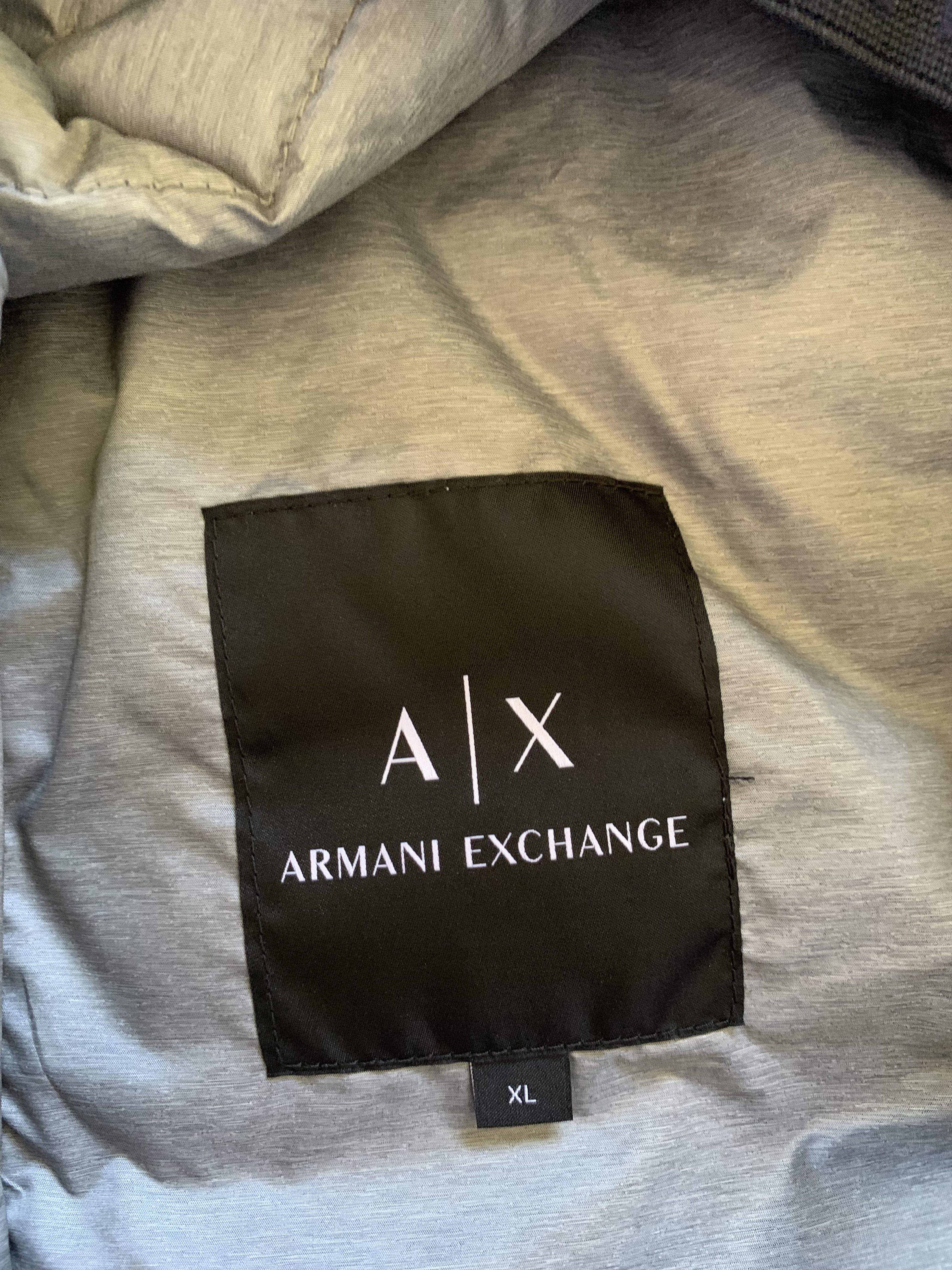Armani × Armani Exchange Armani Exchange Down Quilted Bomber Jacket Size US XL / EU 56 / 4 - 8 Thumbnail
