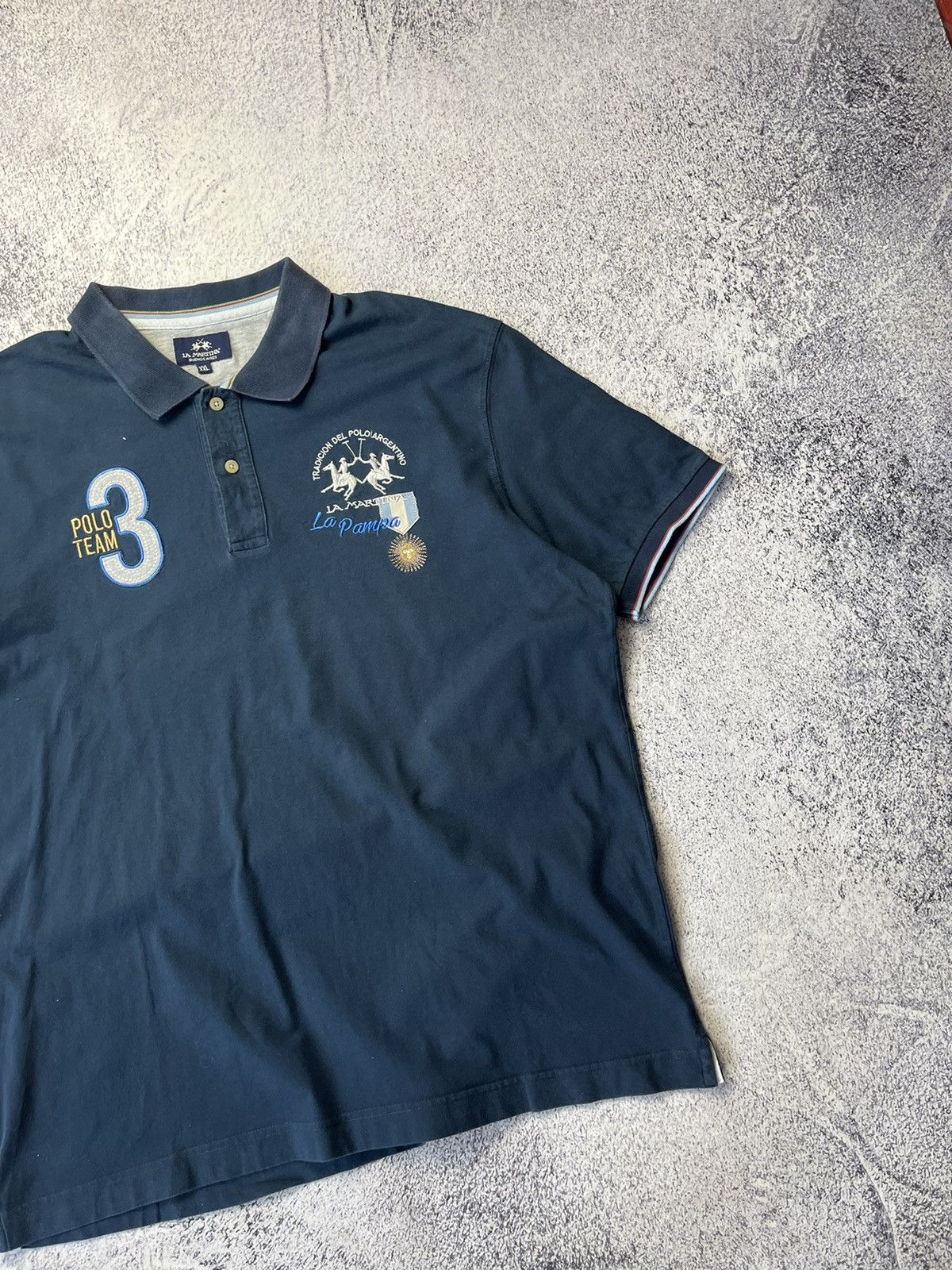La Martina Vintage Y2K La Martina Argentina #3 Summer Polo Rugby Japan Size US XL / EU 56 / 4 - 4 Thumbnail