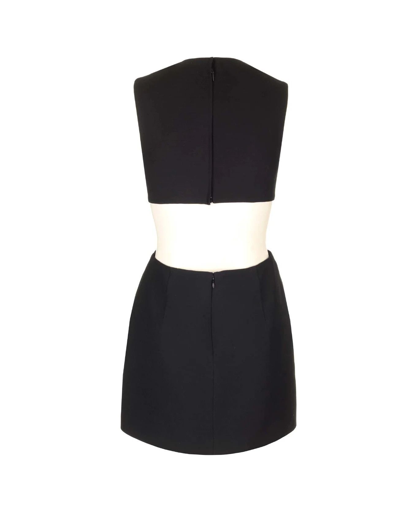 Valentino o1y0326 Mini Dress in Black Size XS / US 0-2 / IT 36-38 - 2 Thumbnail