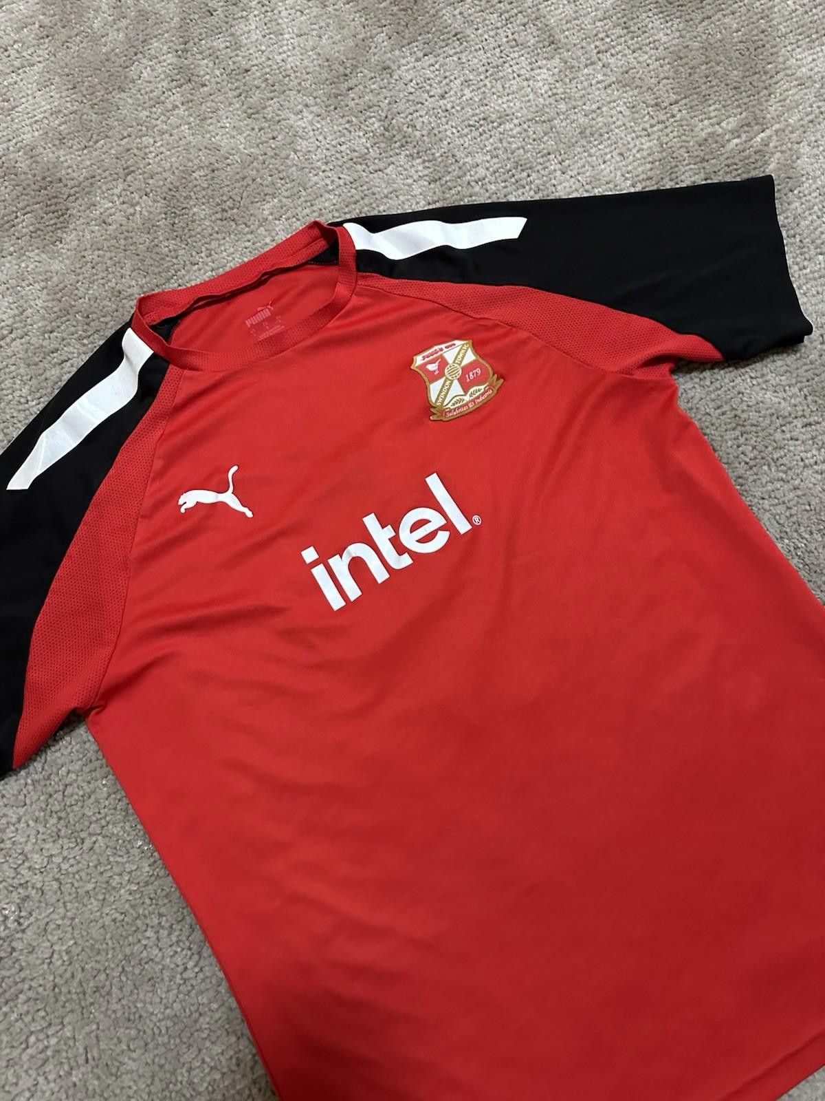 Puma Puma Swindon Town 2015/16 #9 Football Shirt Soccer Jersey Size US L / EU 52-54 / 3 - 2 Thumbnail