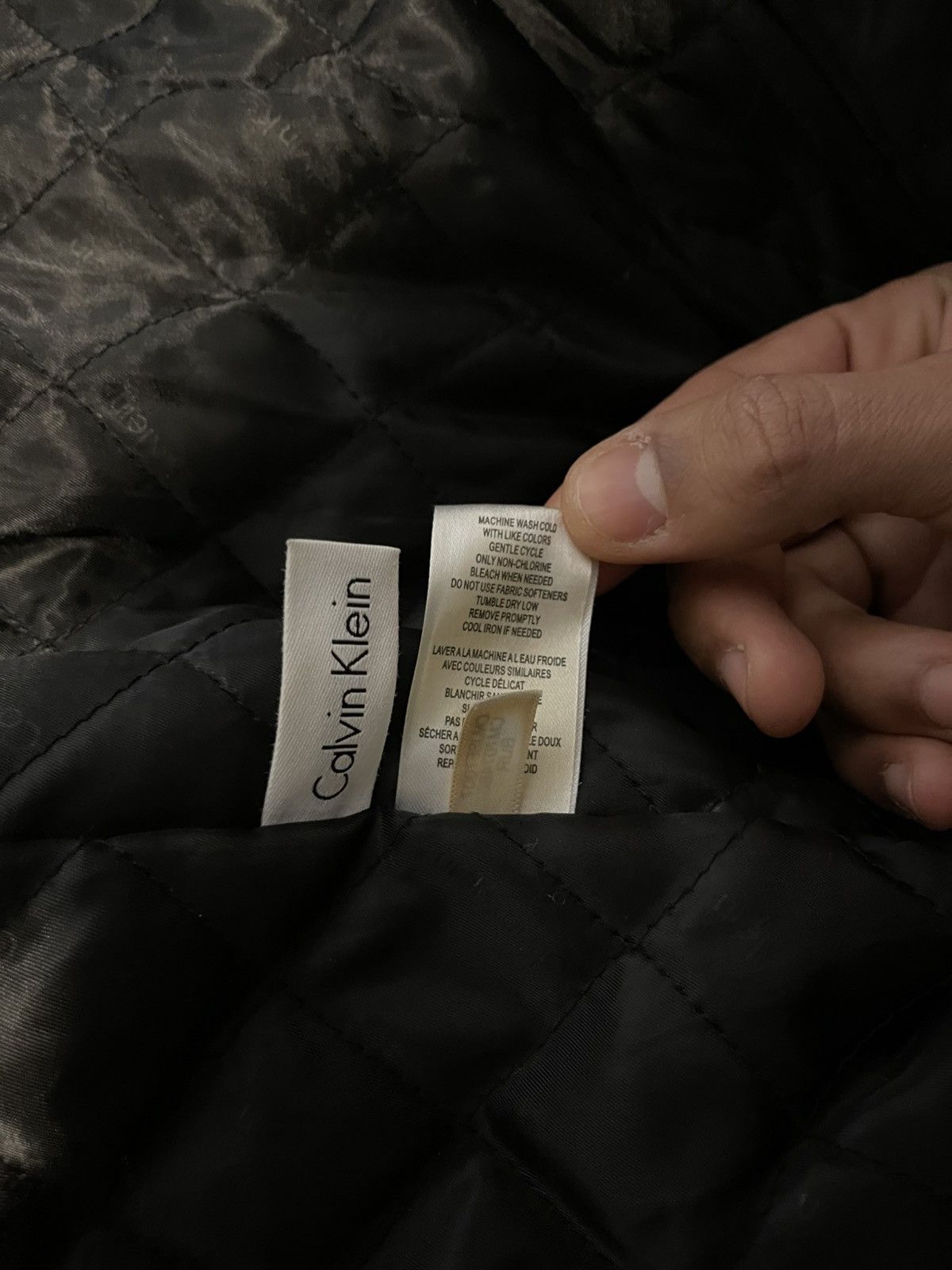 Calvin Klein × Vintage Calvin Klein Bomber Jacket Size US M / EU 48-50 / 2 - 3 Thumbnail