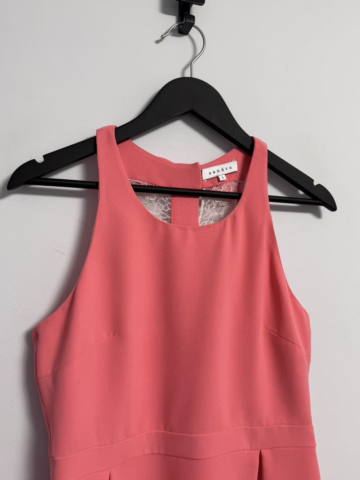 Sandro Sandro Mini dress Pink Size XS / US 0-2 / IT 36-38 - 2 Thumbnail