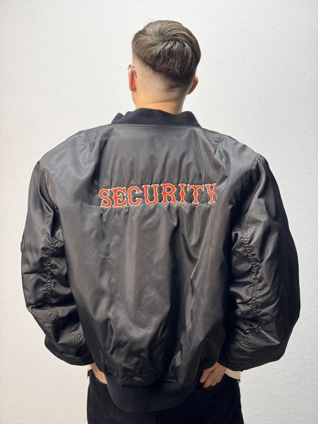 Alpha Industries OKAMOTO Security INDUSTRIES MA1 BOMBER JACKET FADED COLORS Size US L / EU 52-54 / 3 - 15 Thumbnail